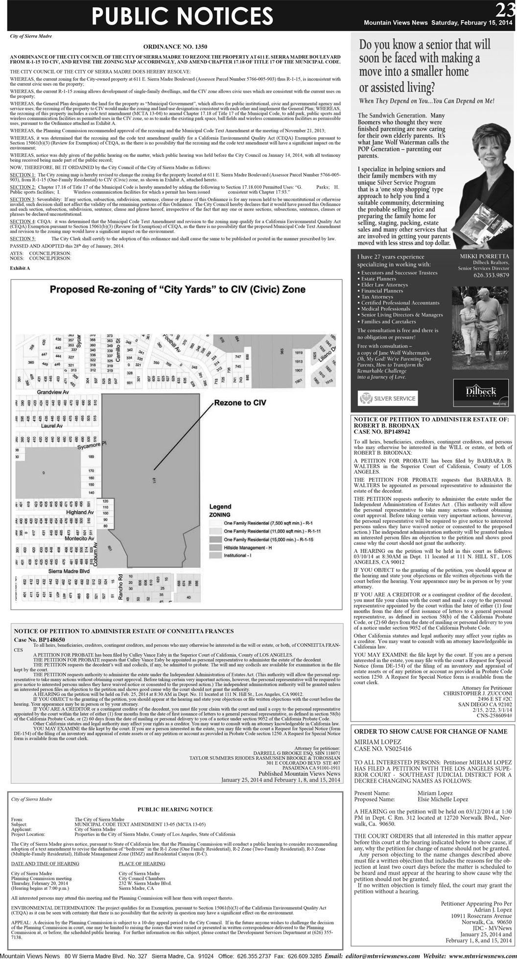 MVNews this week:  Page 23