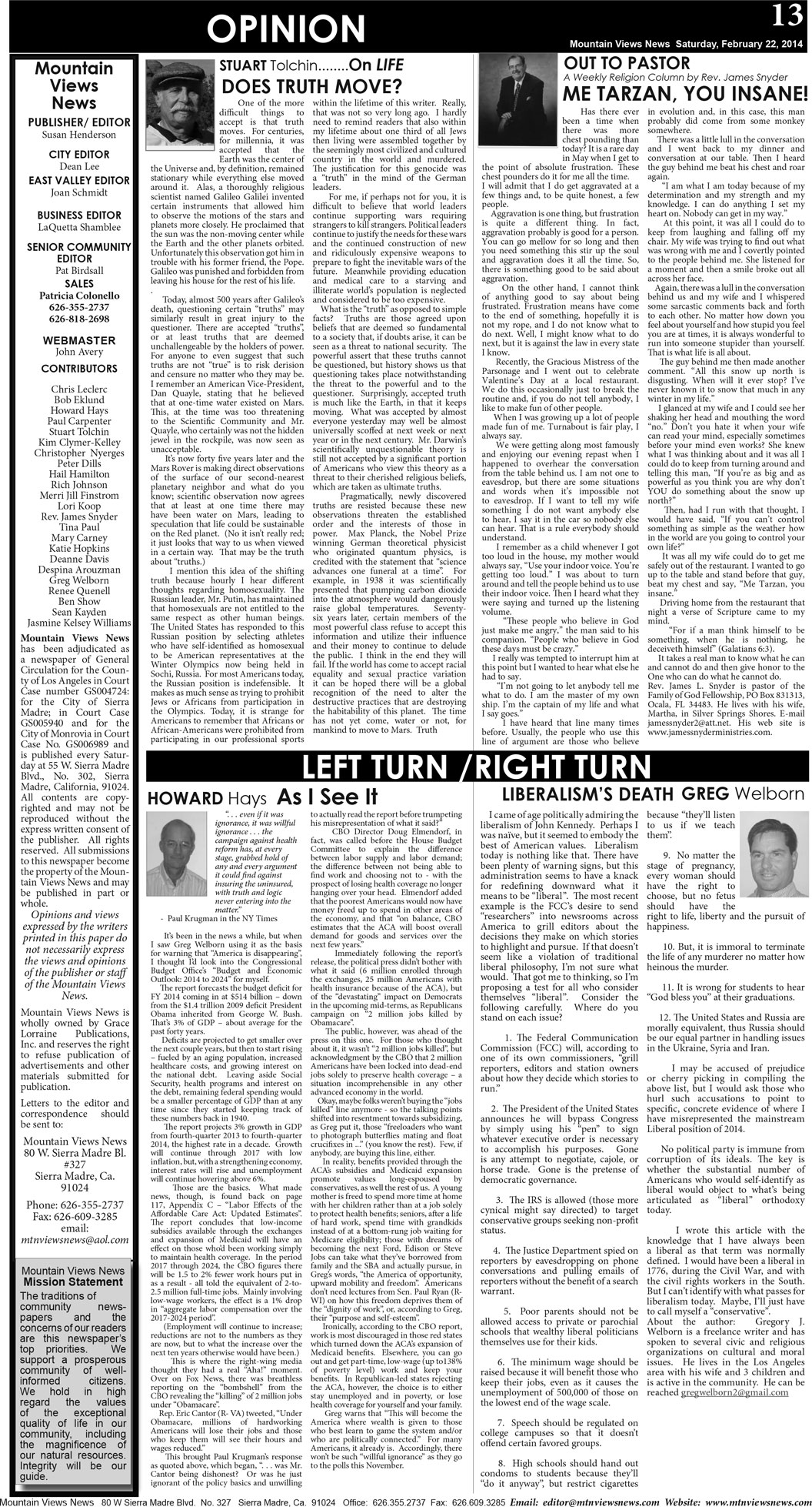 MVNews this week:  Page 13