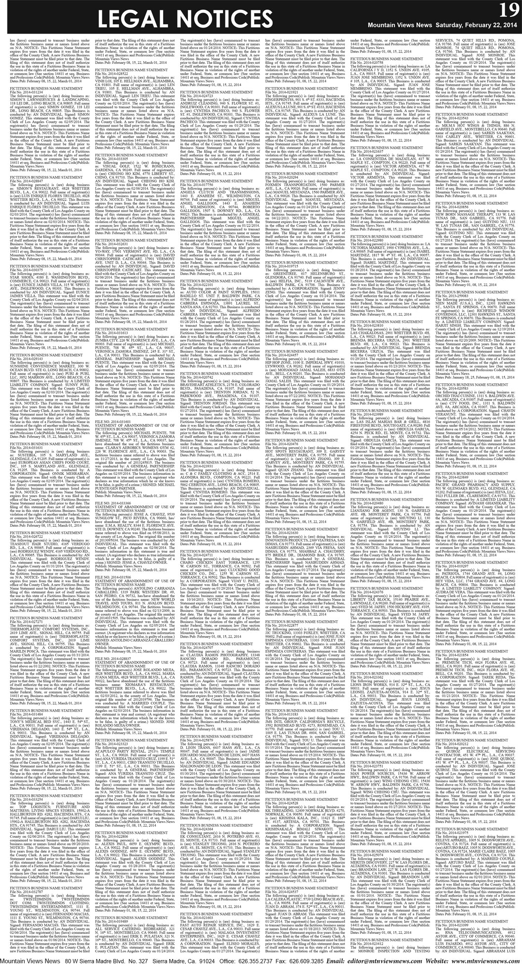 MVNews this week:  Page 19