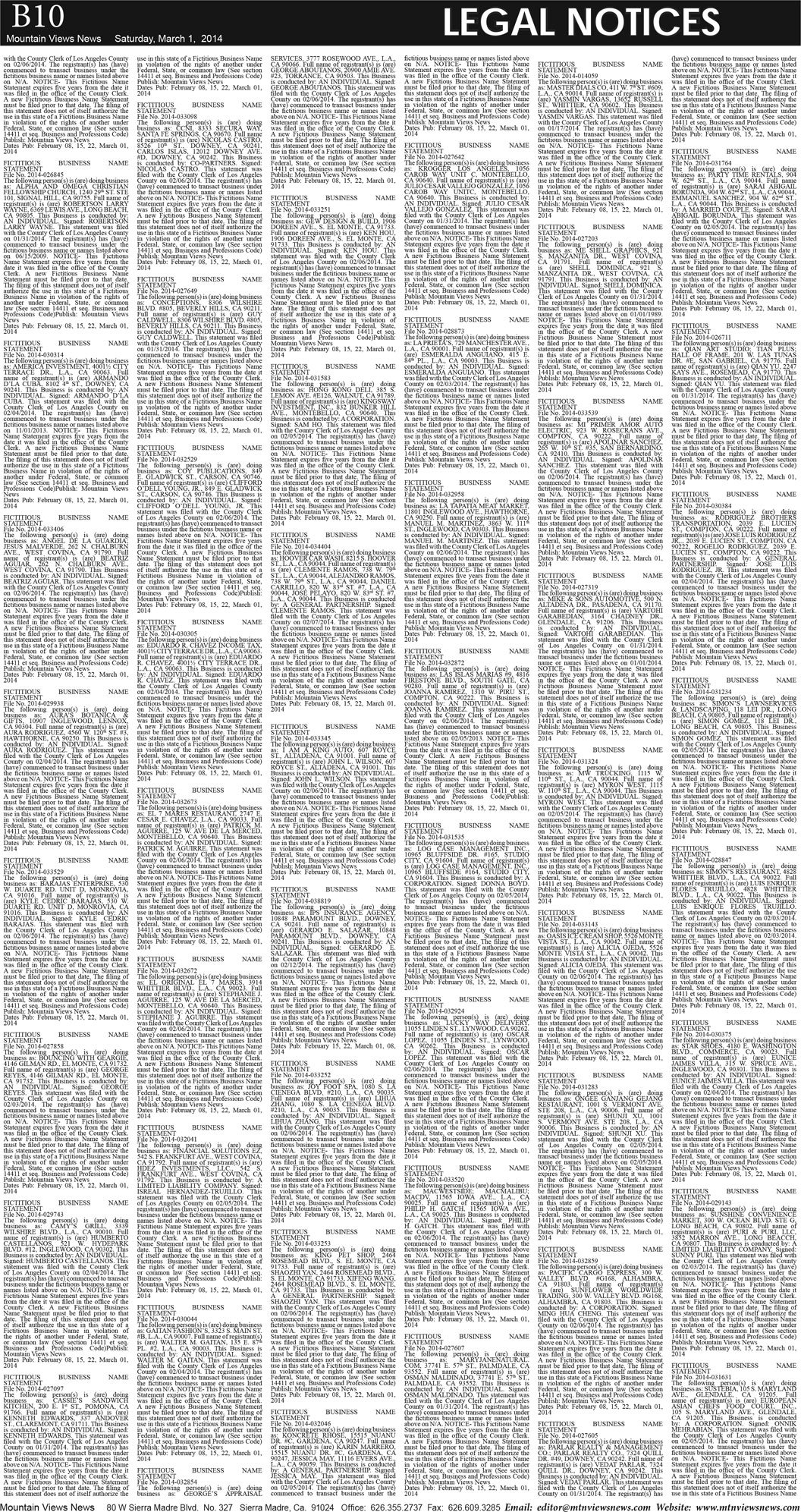 MVNews this week:  Page B:10