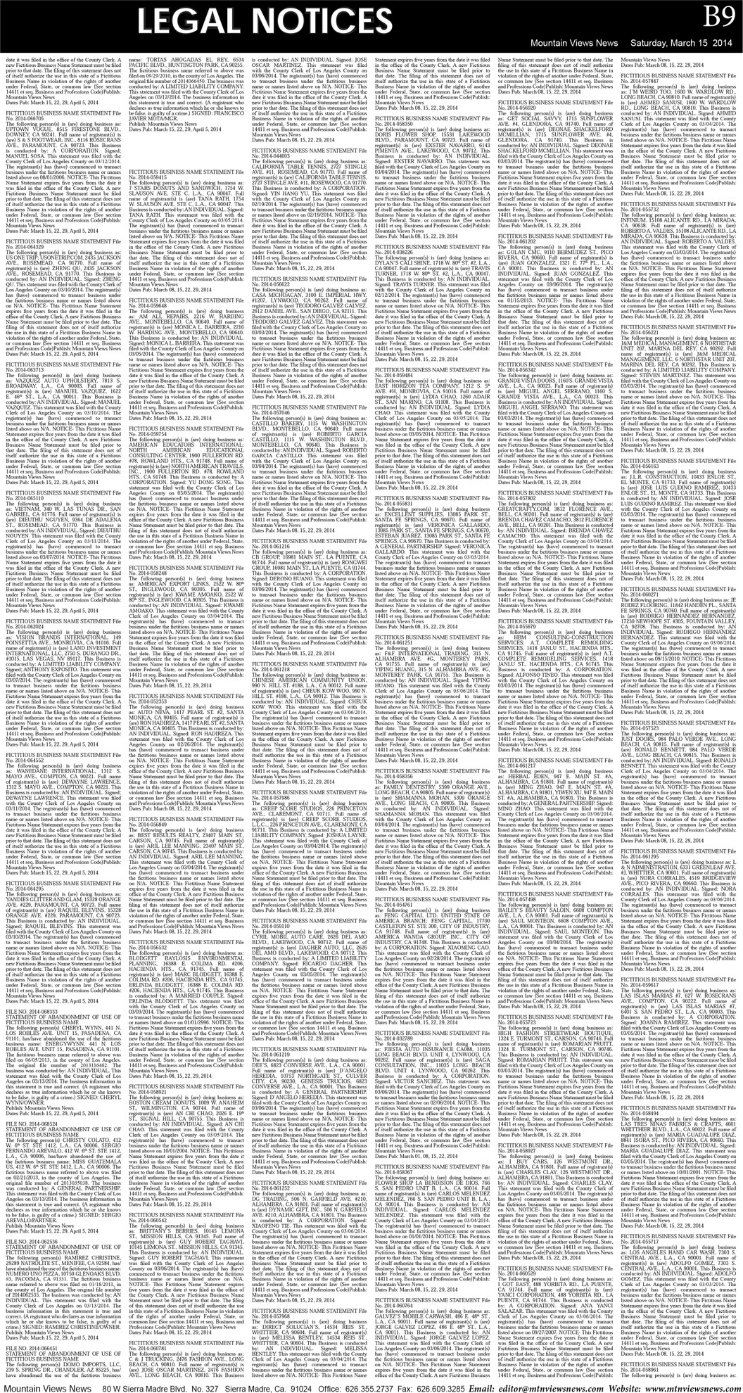 MVNews this week:  Page B:9