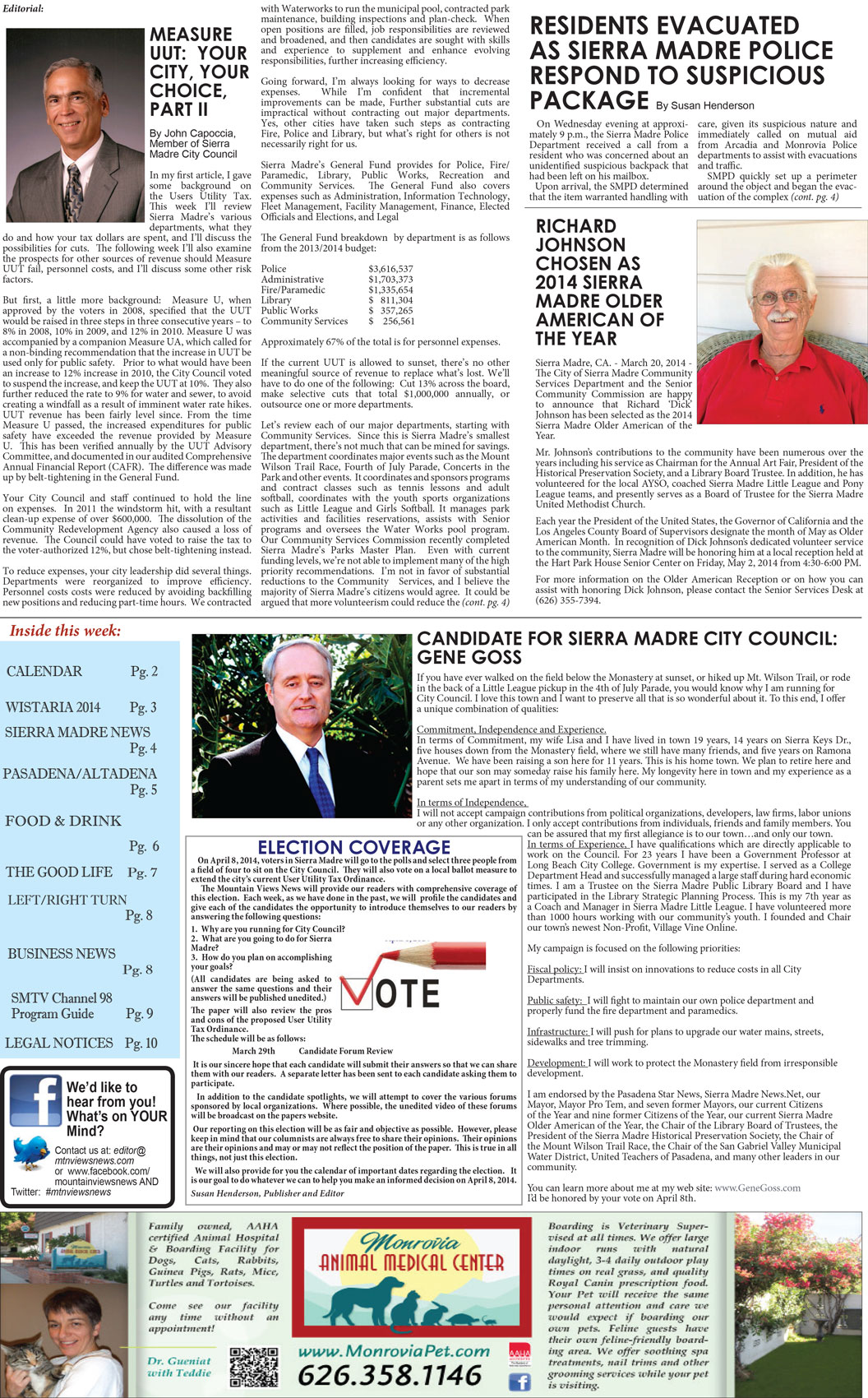 MVNews this week:  Page 1