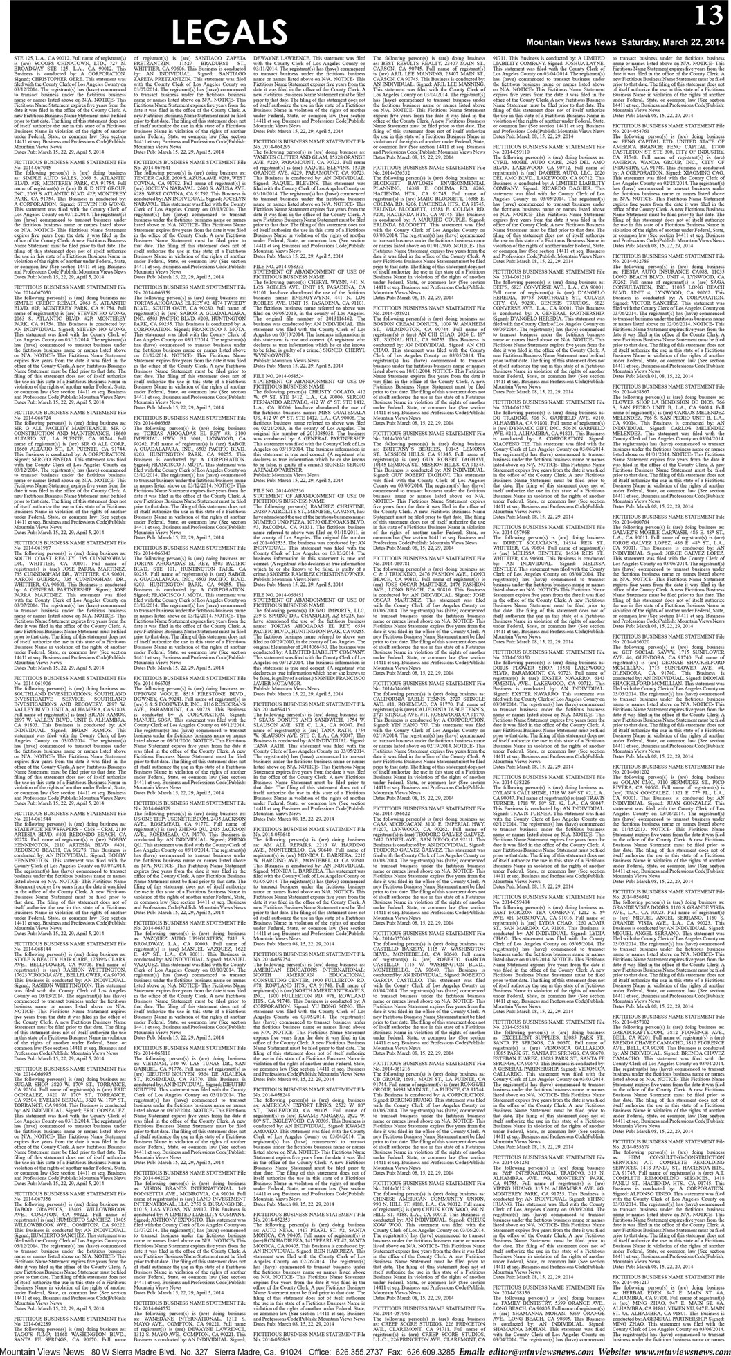 MVNews this week:  Page 13