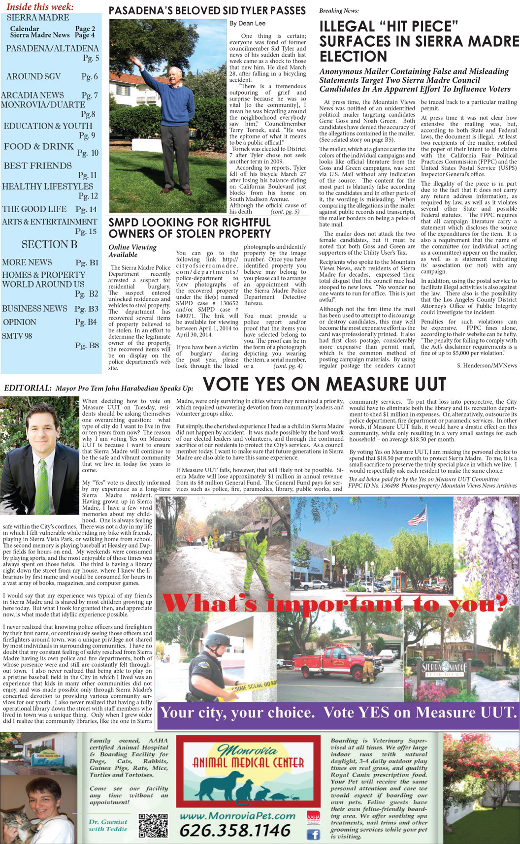 MVNews this week:  Page 1