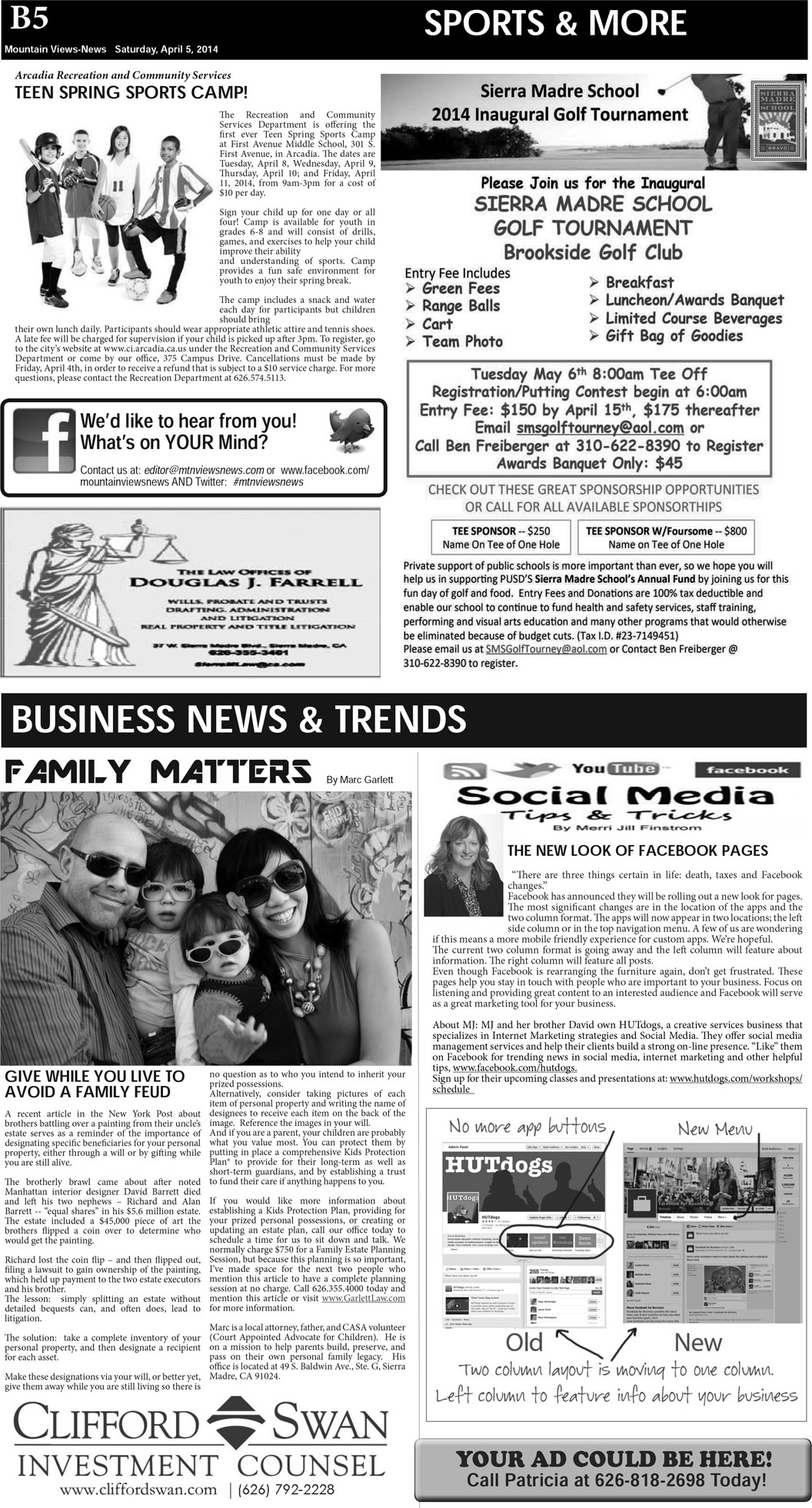 MVNews this week:  Page B:5