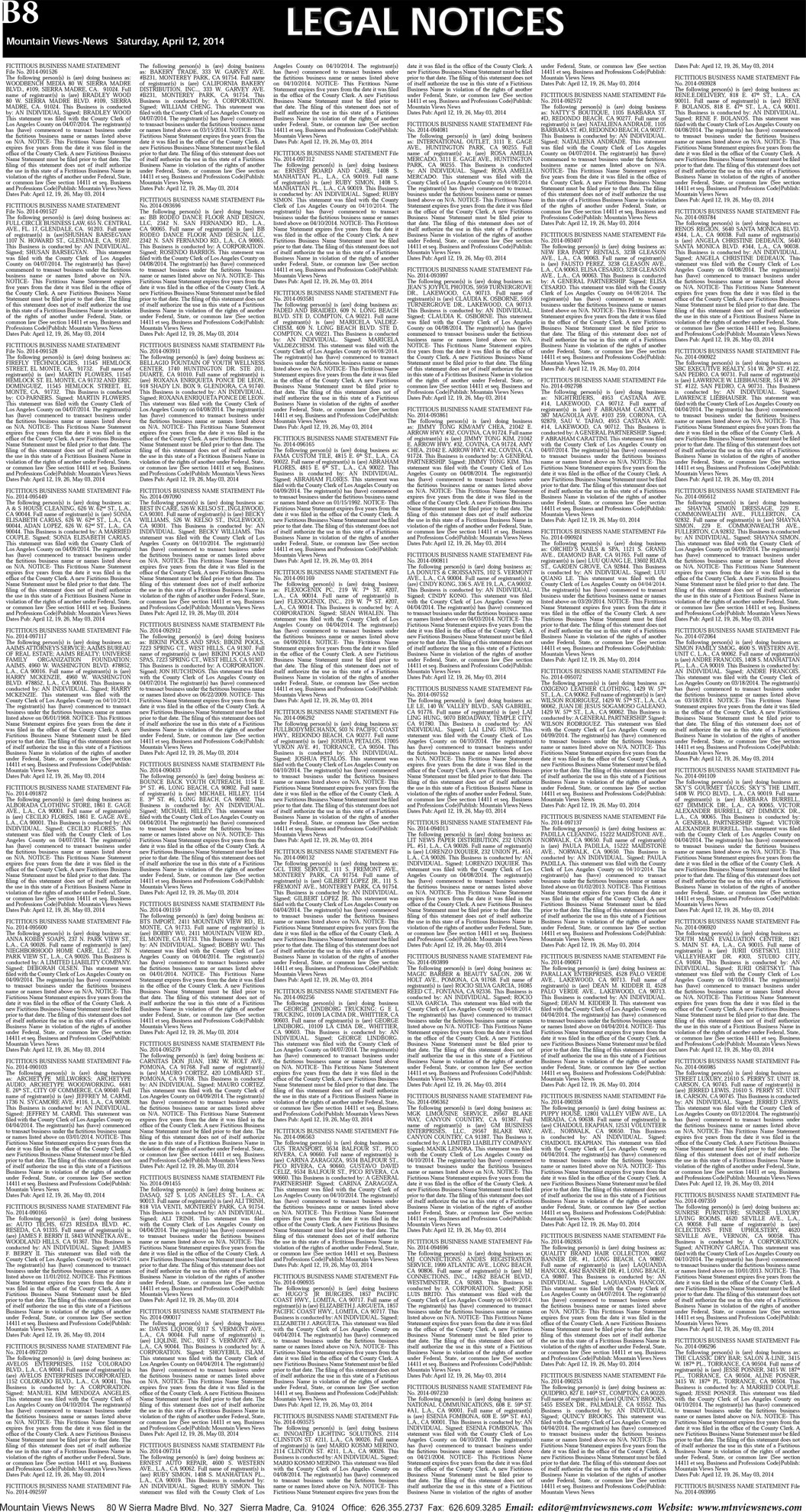 MVNews this week:  Page B:8