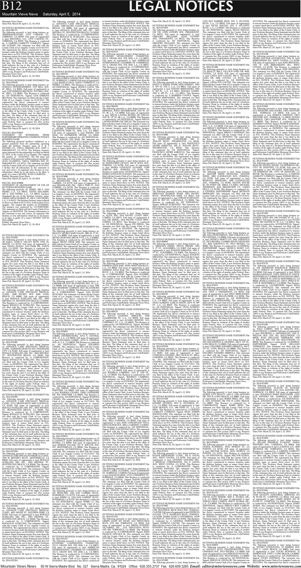 MVNews this week:  Page B:12