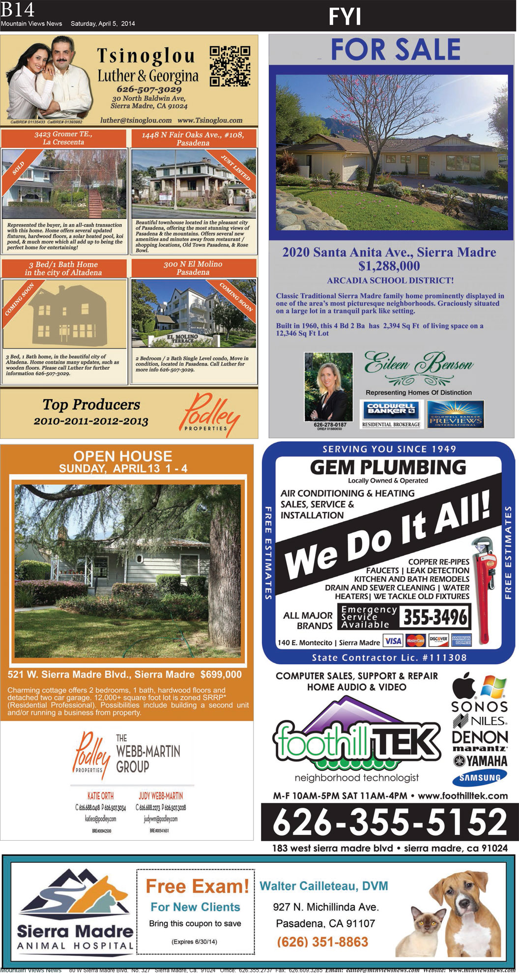 MVNews this week:  Page B:14