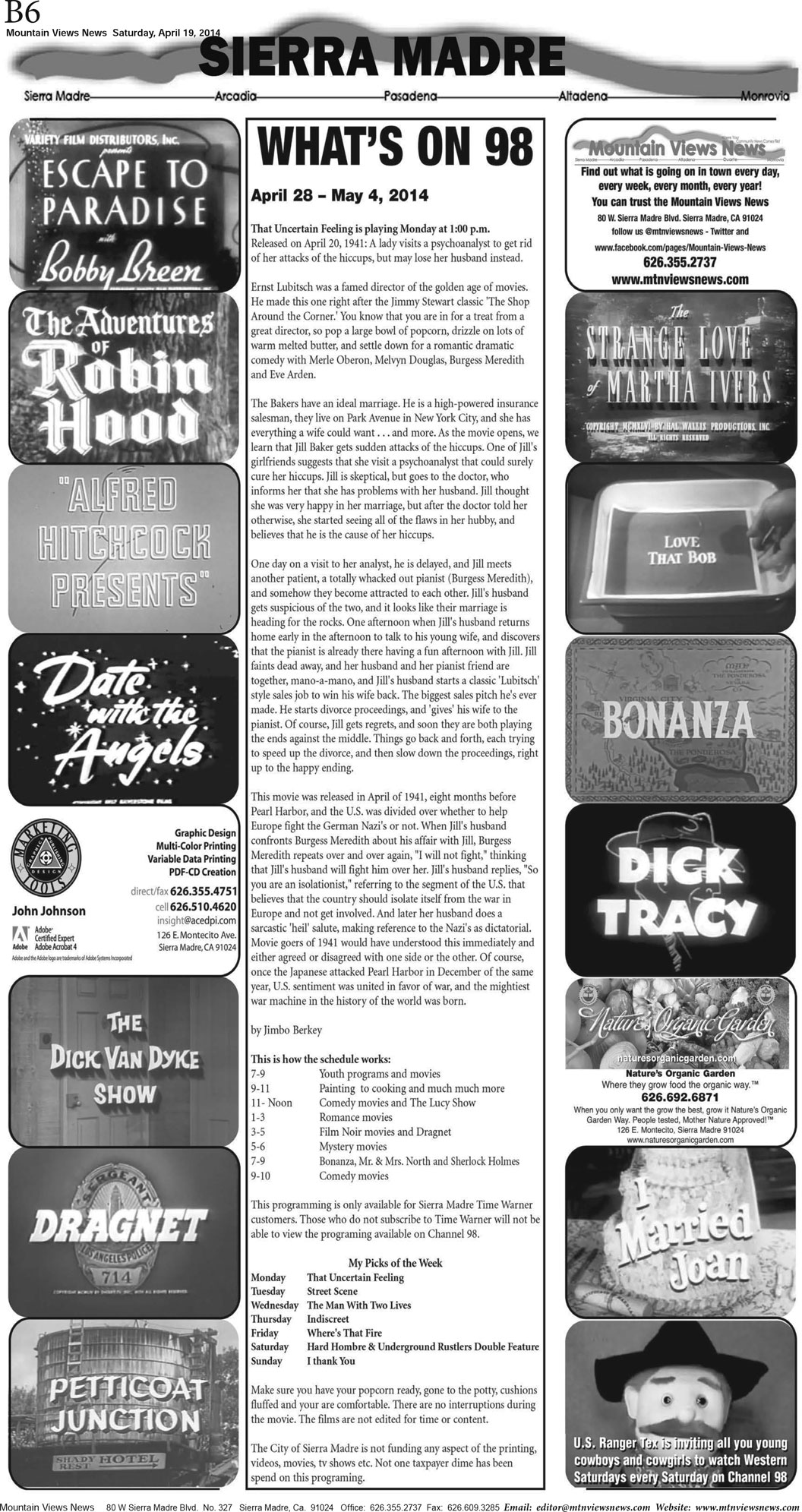 MVNews this week:  Page B:6