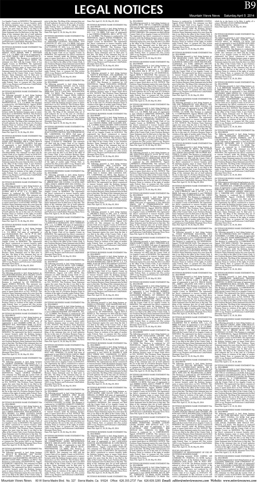 MVNews this week:  Page B:9