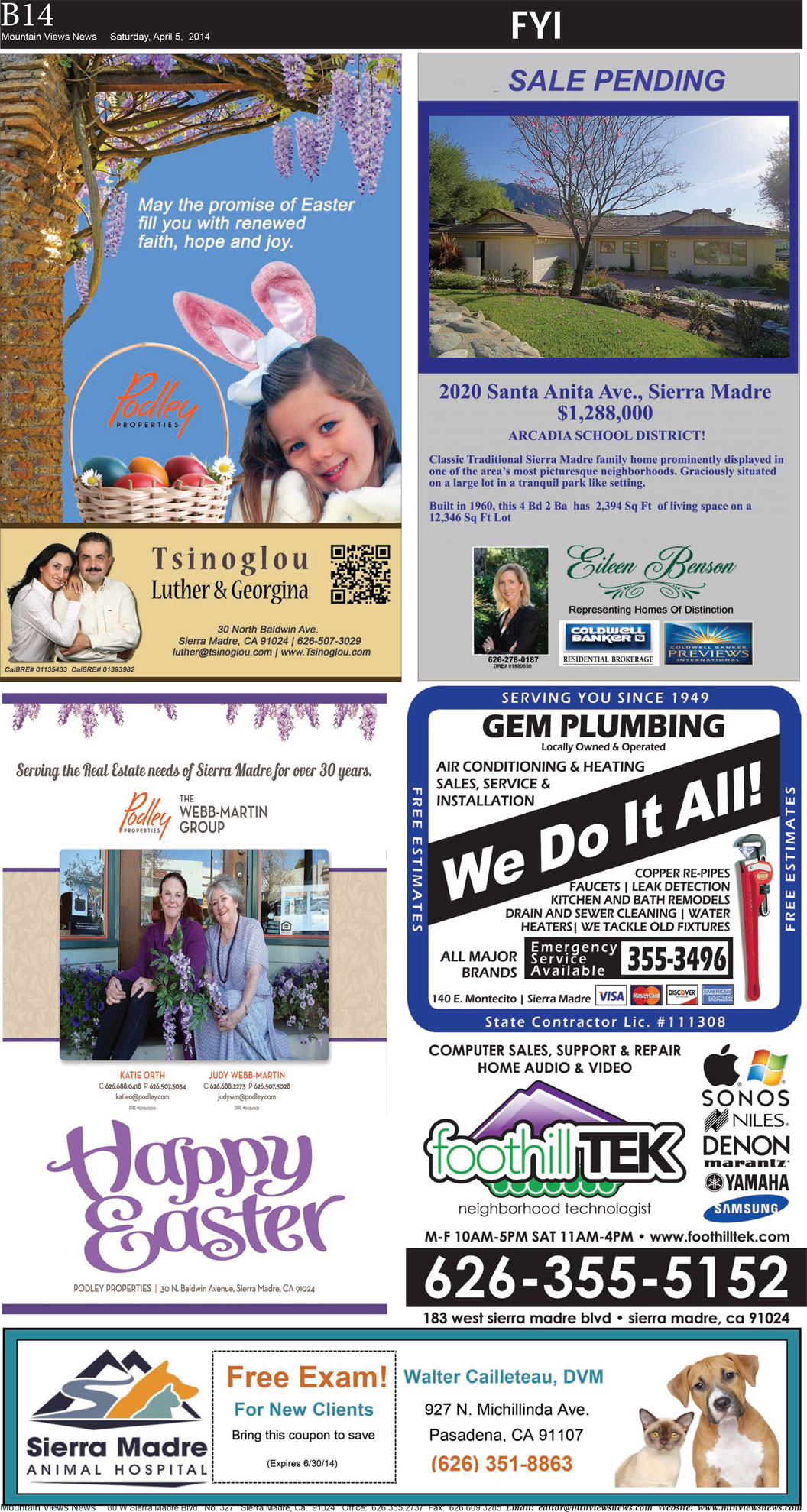 MVNews this week:  Page B:14