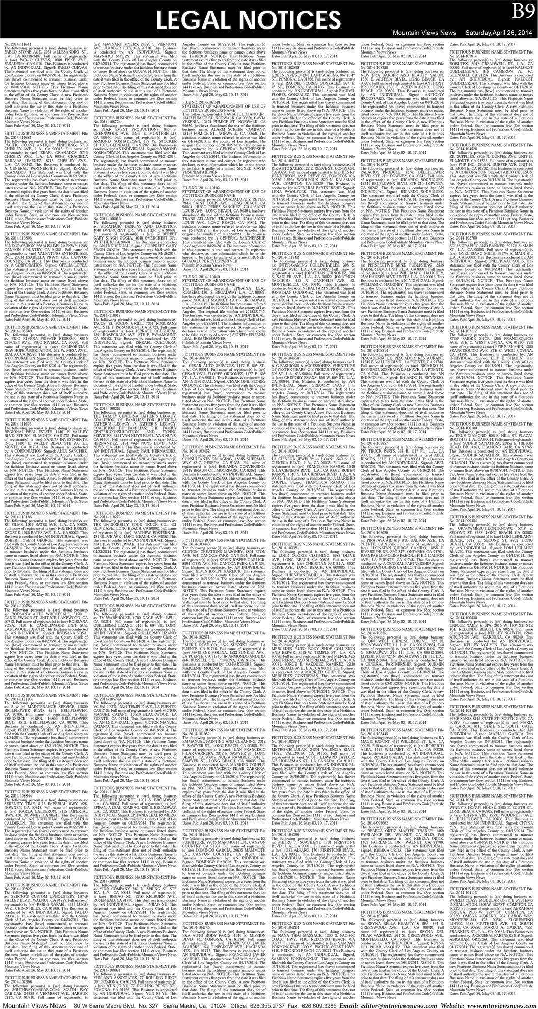 MVNews this week:  Page B:9