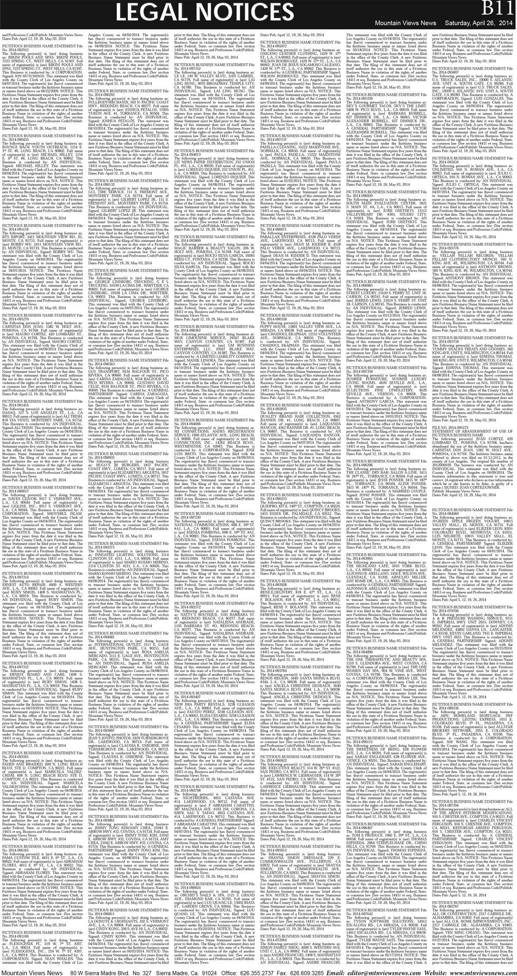 MVNews this week:  Page B:11