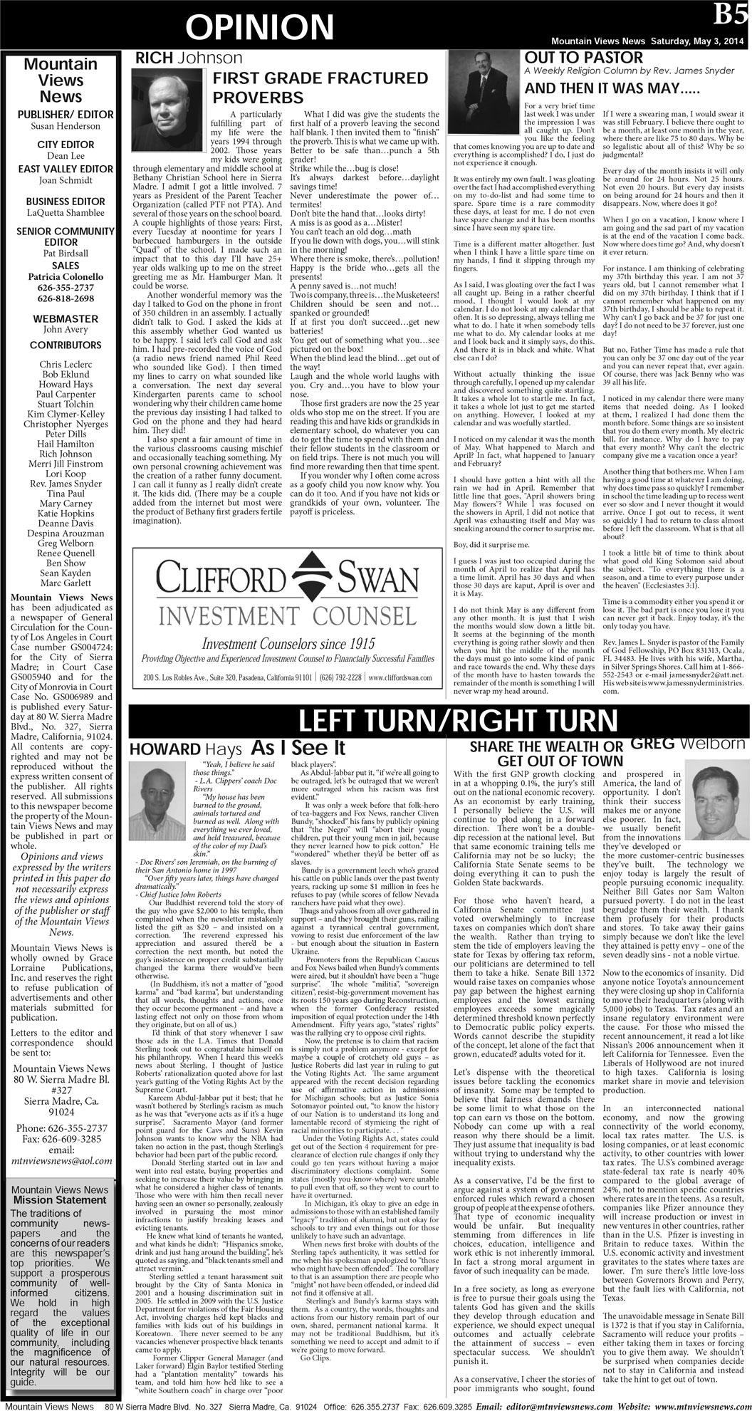 MVNews this week:  Page B:5