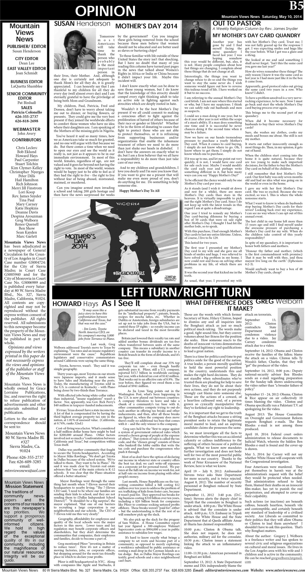 MVNews this week:  Page B:5