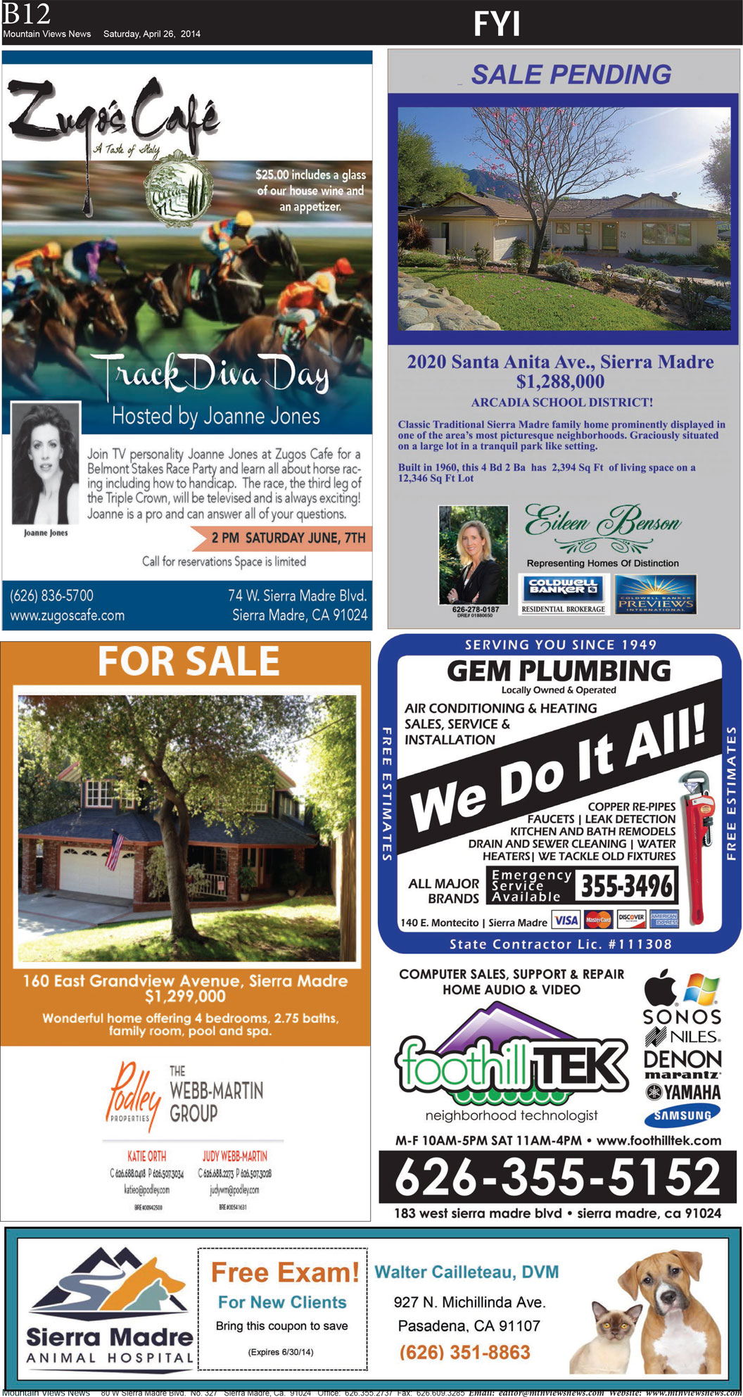 MVNews this week:  Page B:12