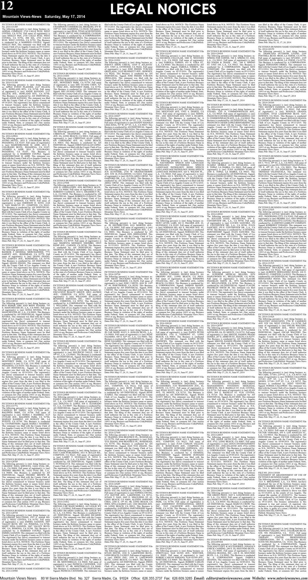 MVNews this week:  Page 12