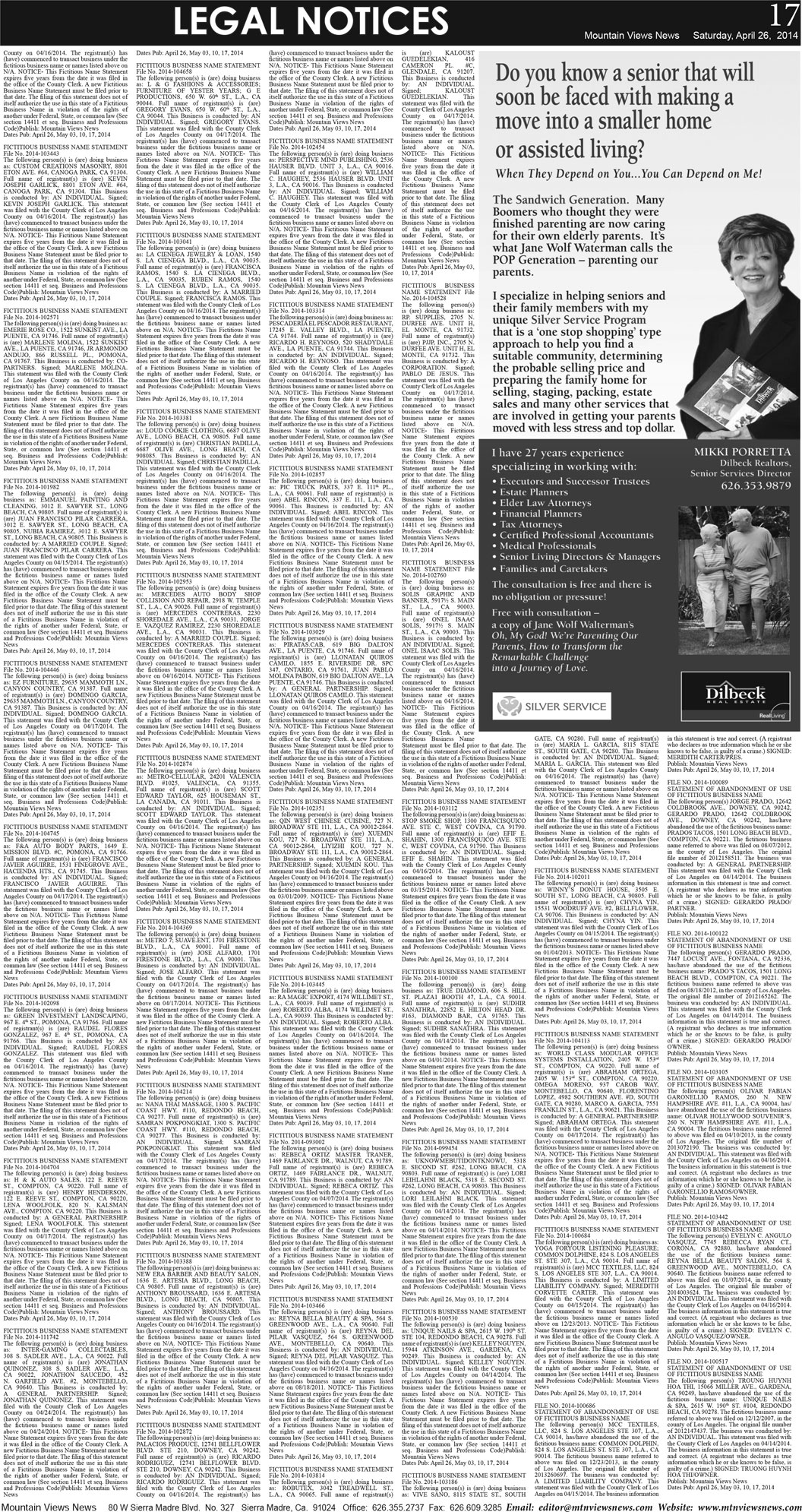 MVNews this week:  Page 17