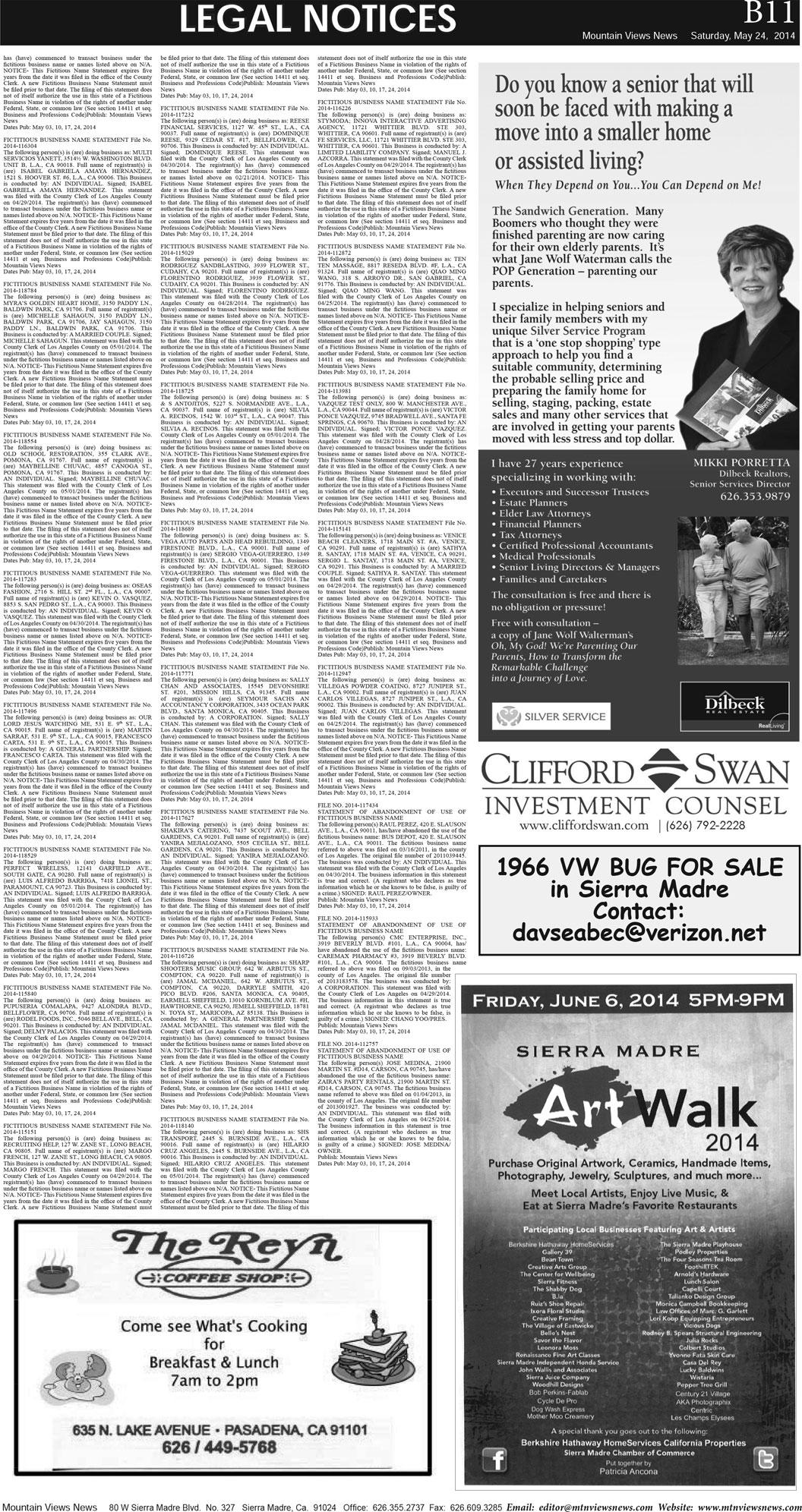 MVNews this week:  Page B:11