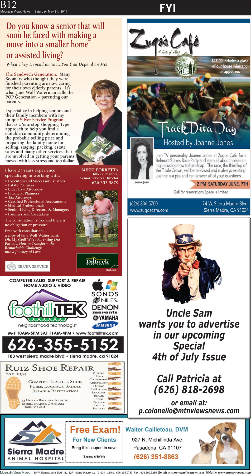 MVNews this week:  Page B:12