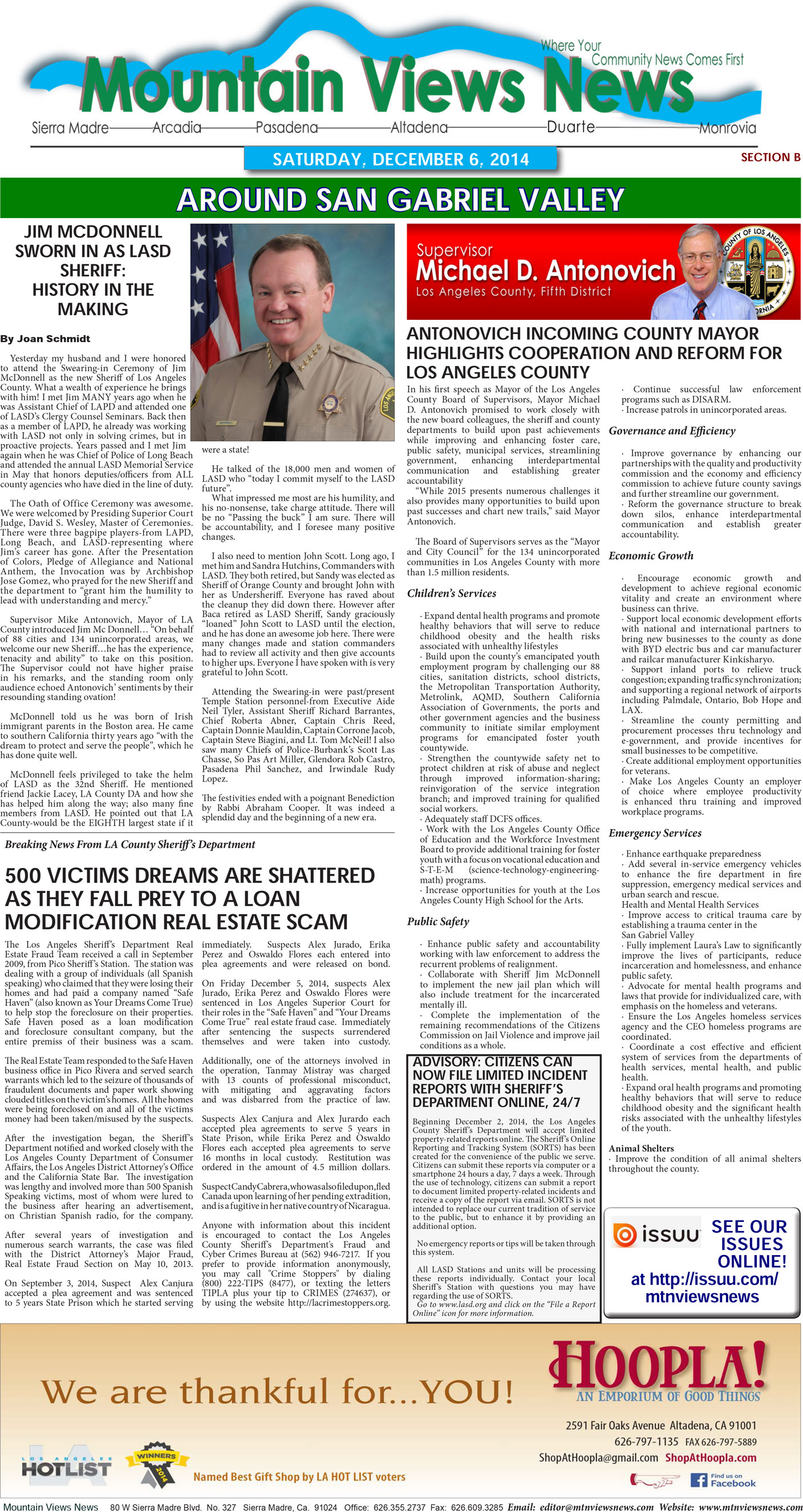 MVNews this week:  Page B:1