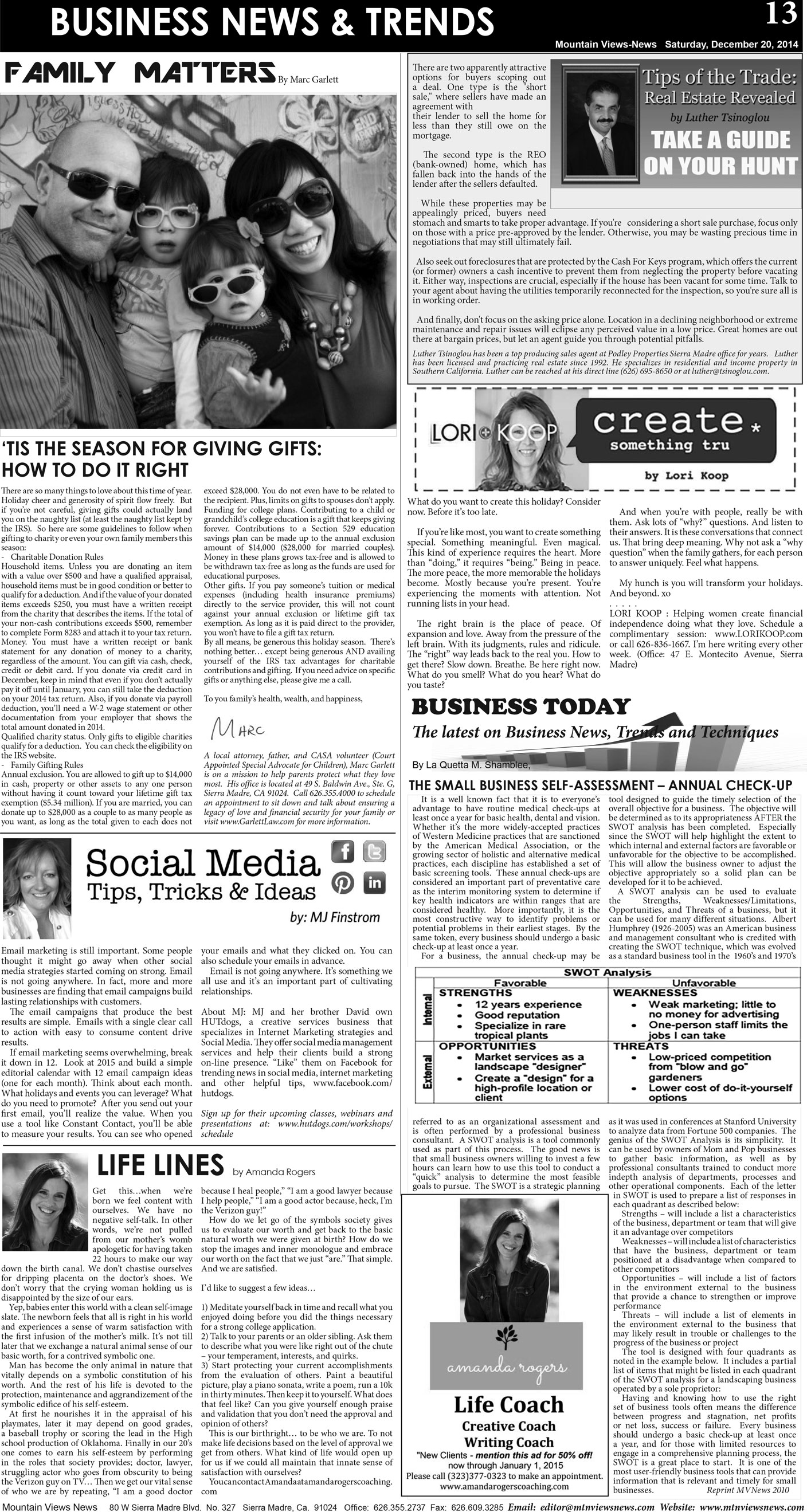 MVNews this week:  Page B:9