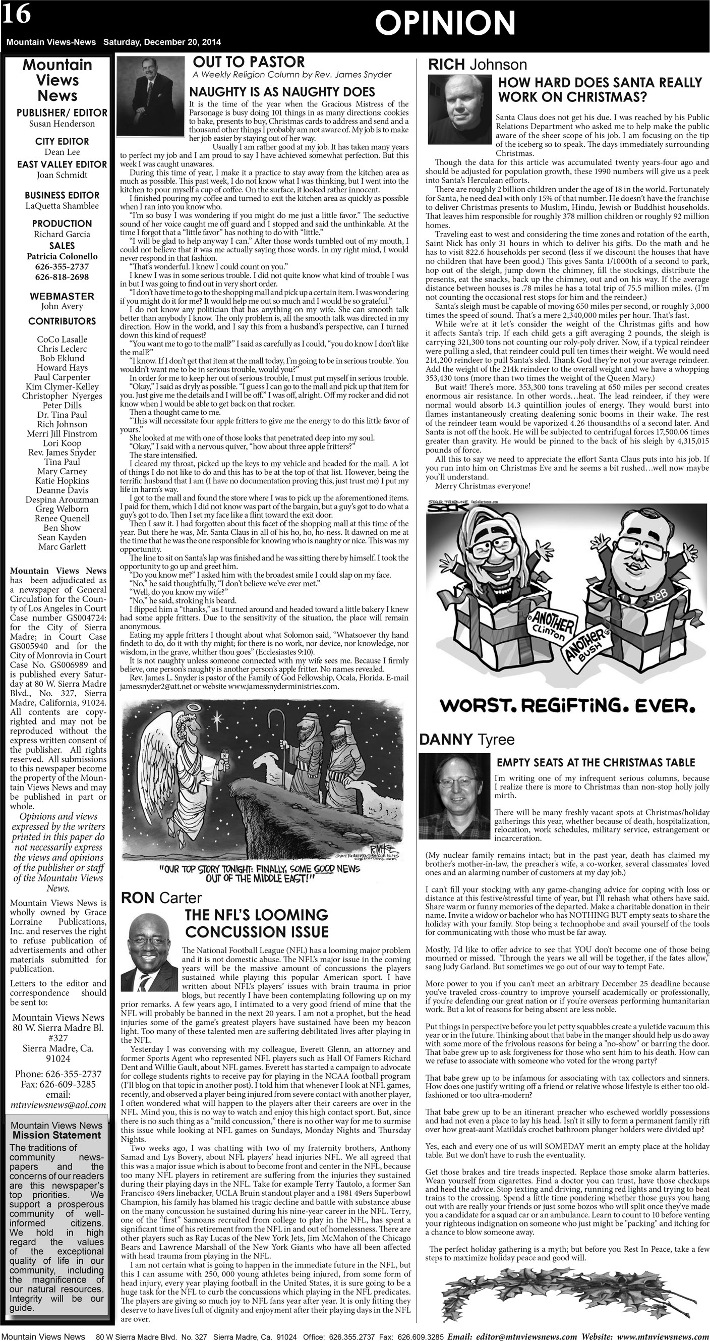 MVNews this week:  Page B:12