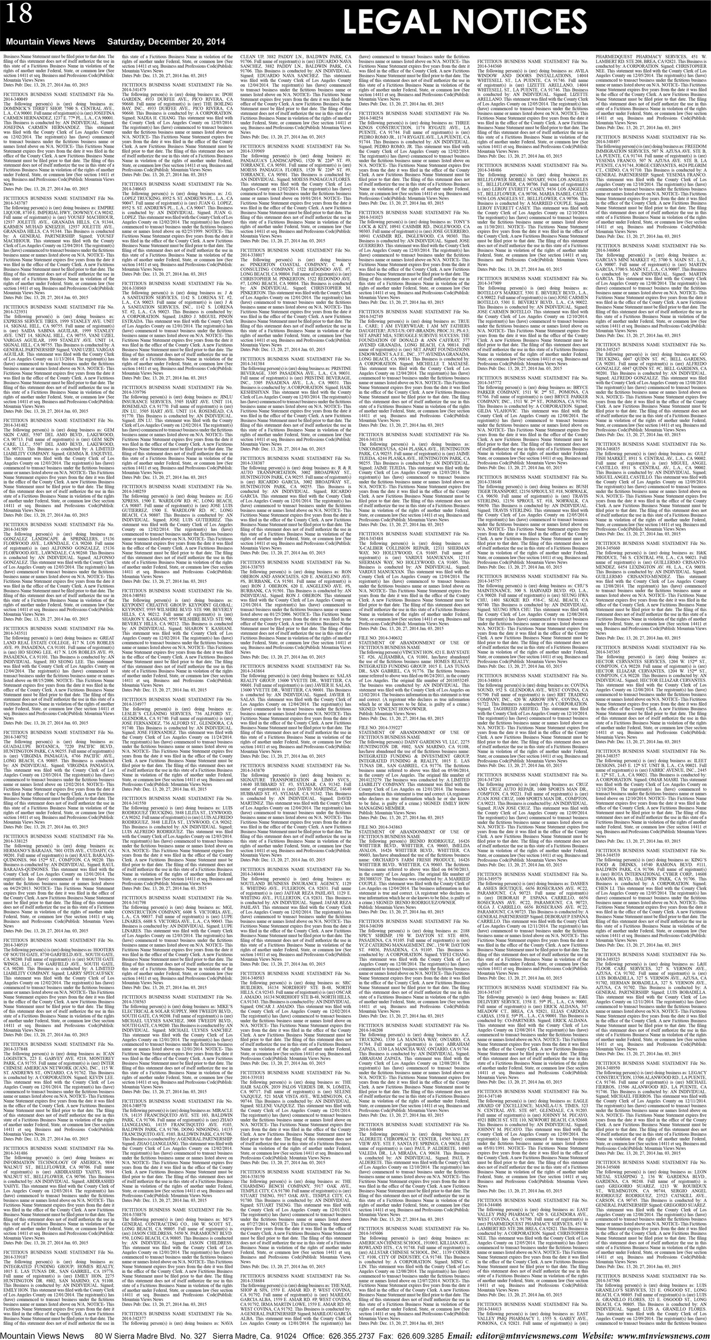 MVNews this week:  Page B:14