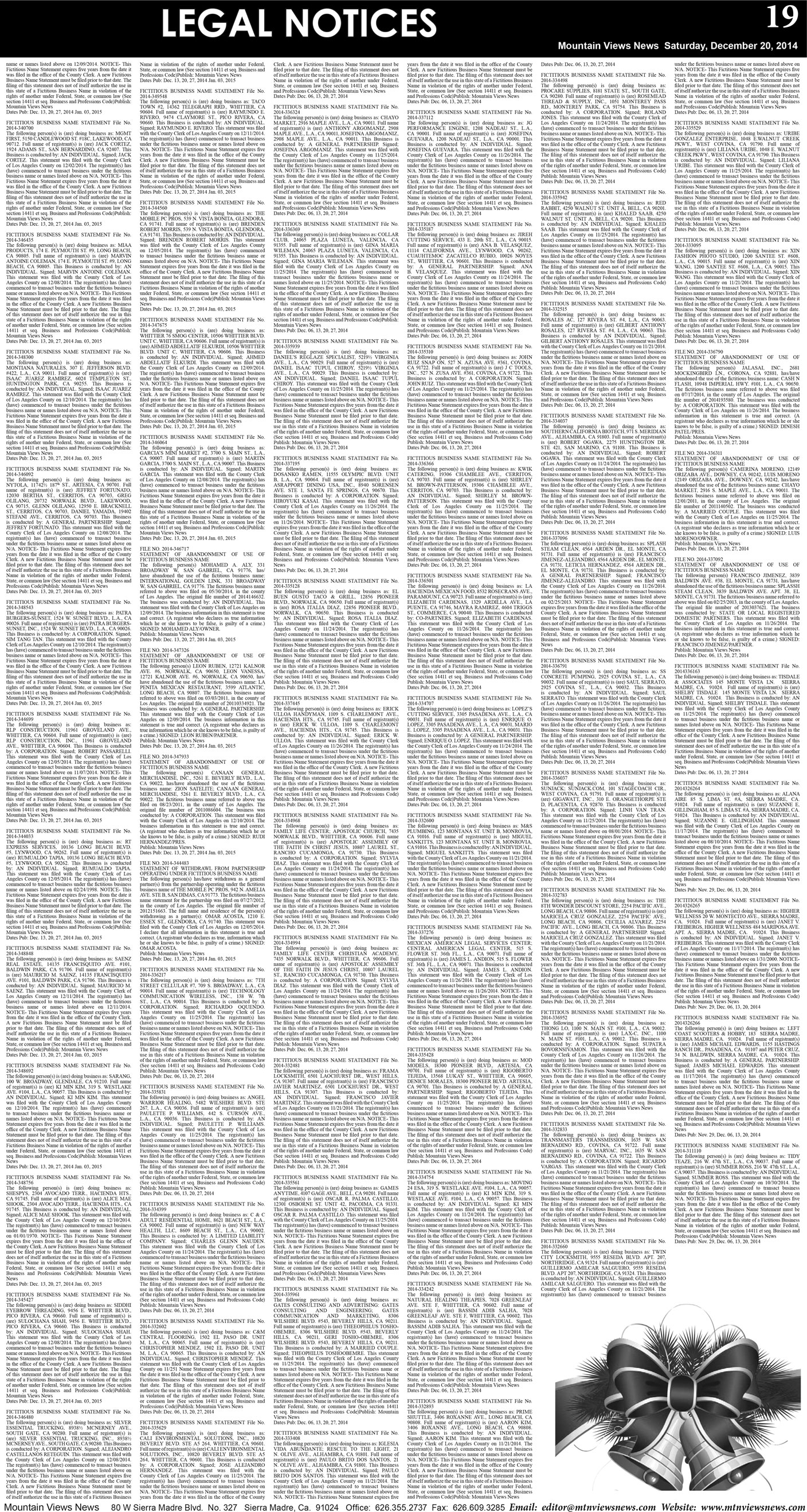 MVNews this week:  Page B:15