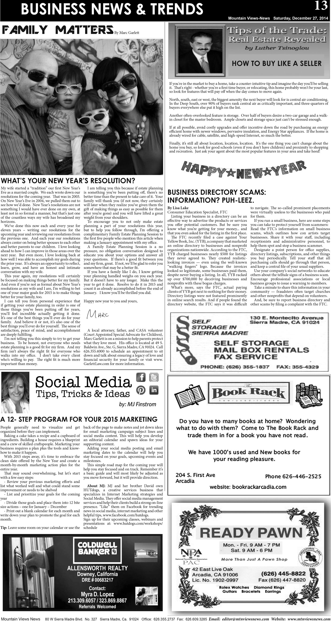 MVNews this week:  Page 13