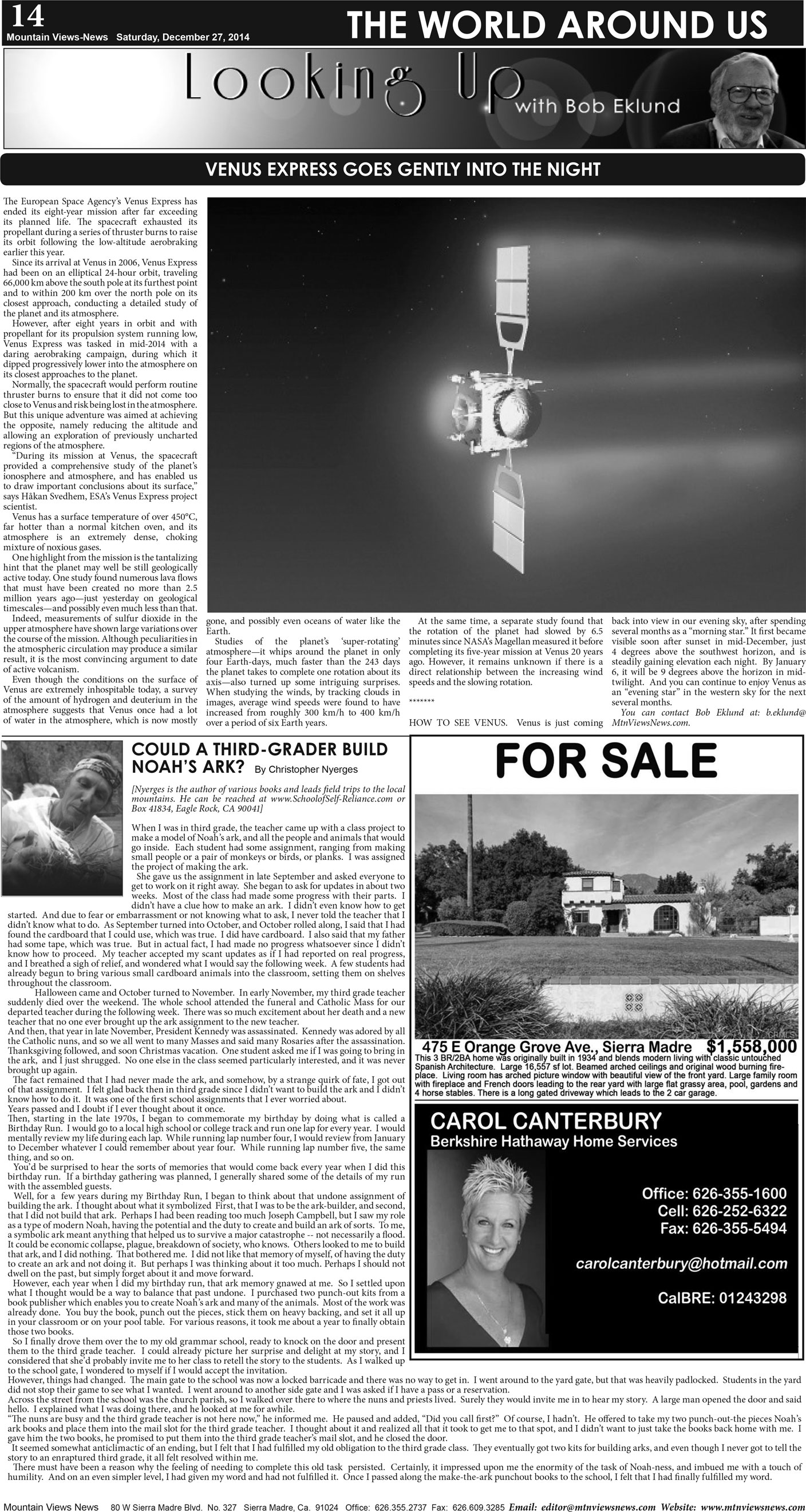 MVNews this week:  Page 14