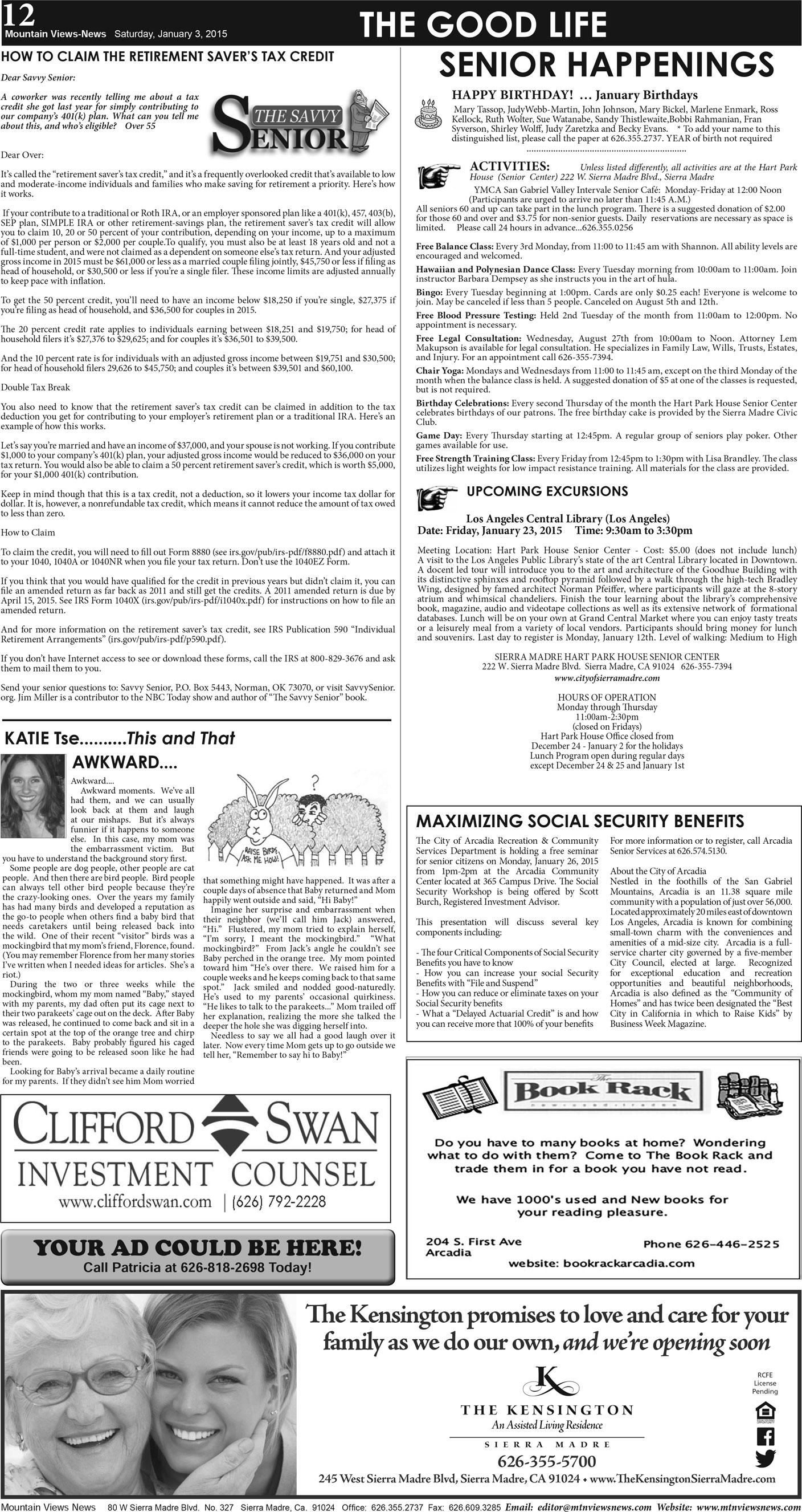 MVNews this week:  Page 12