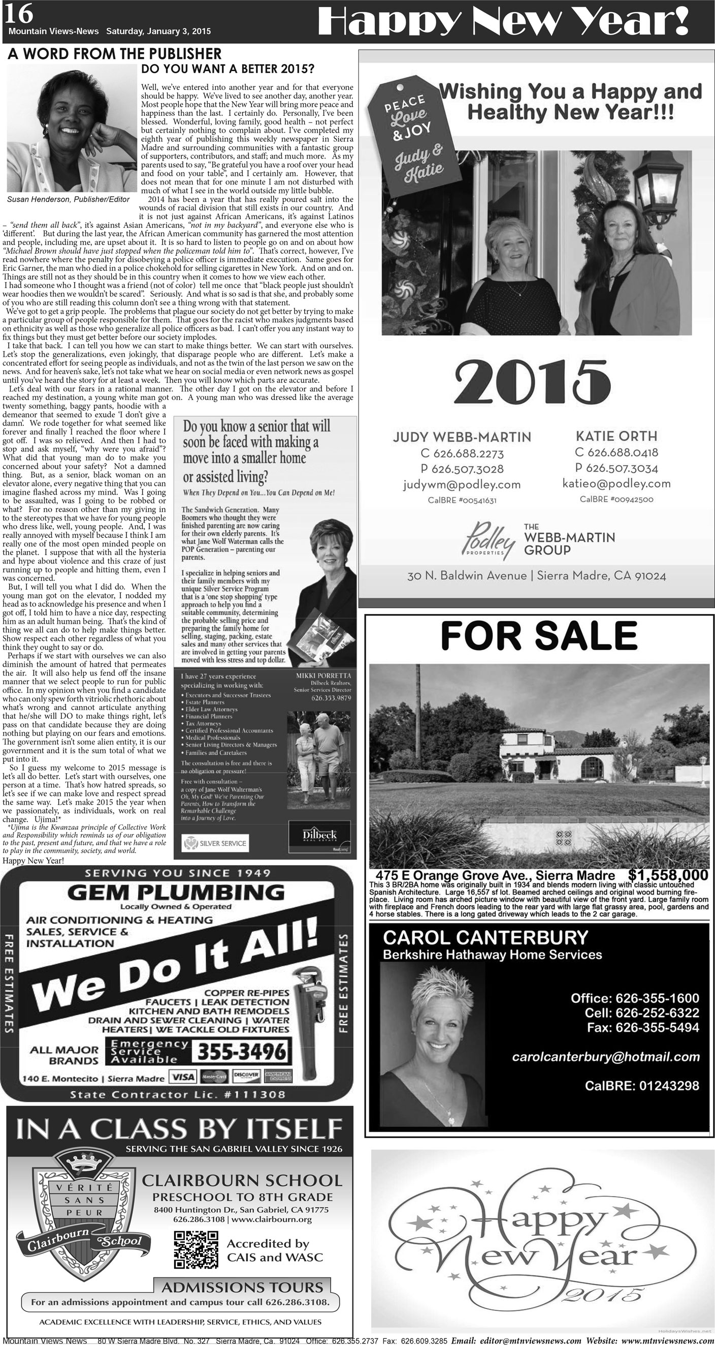 MVNews this week:  Page 16