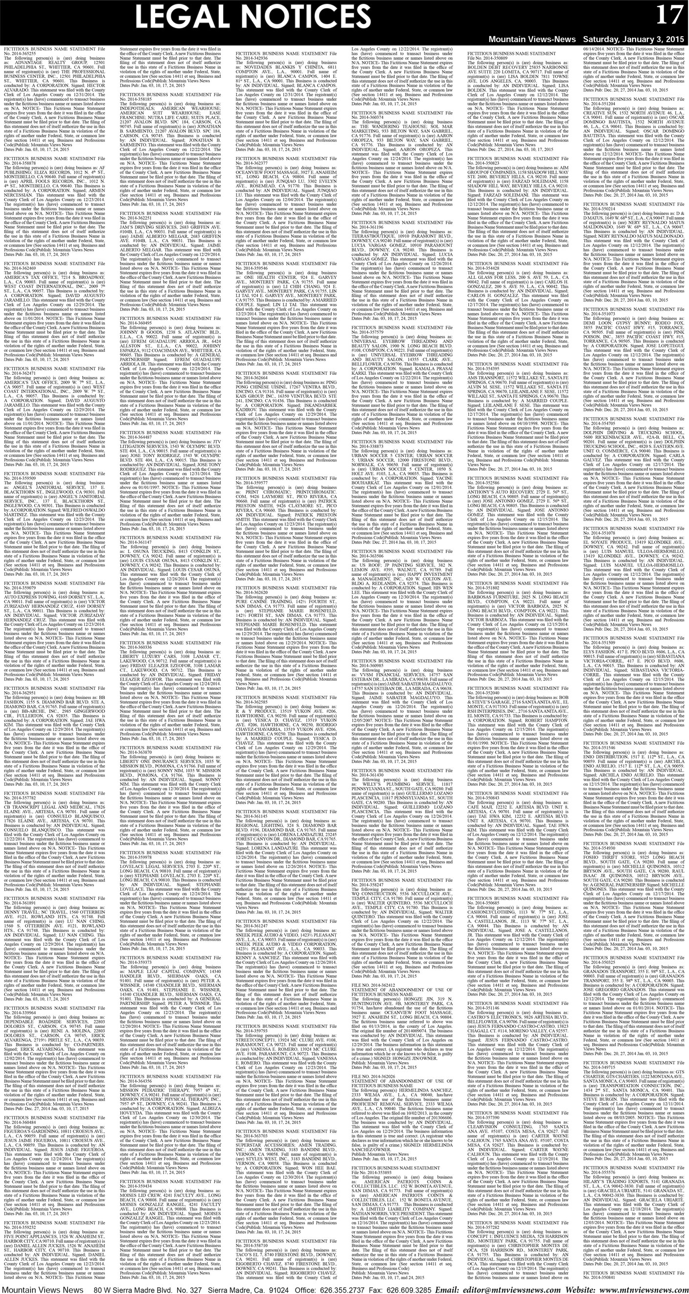 MVNews this week:  Page 17