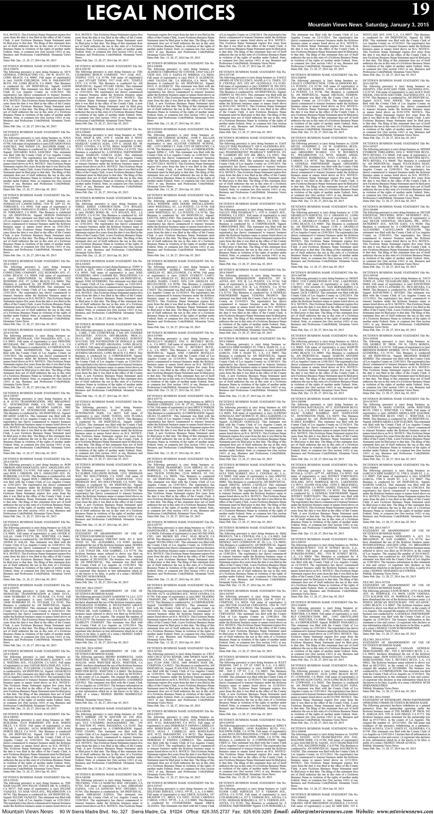 MVNews this week:  Page 19