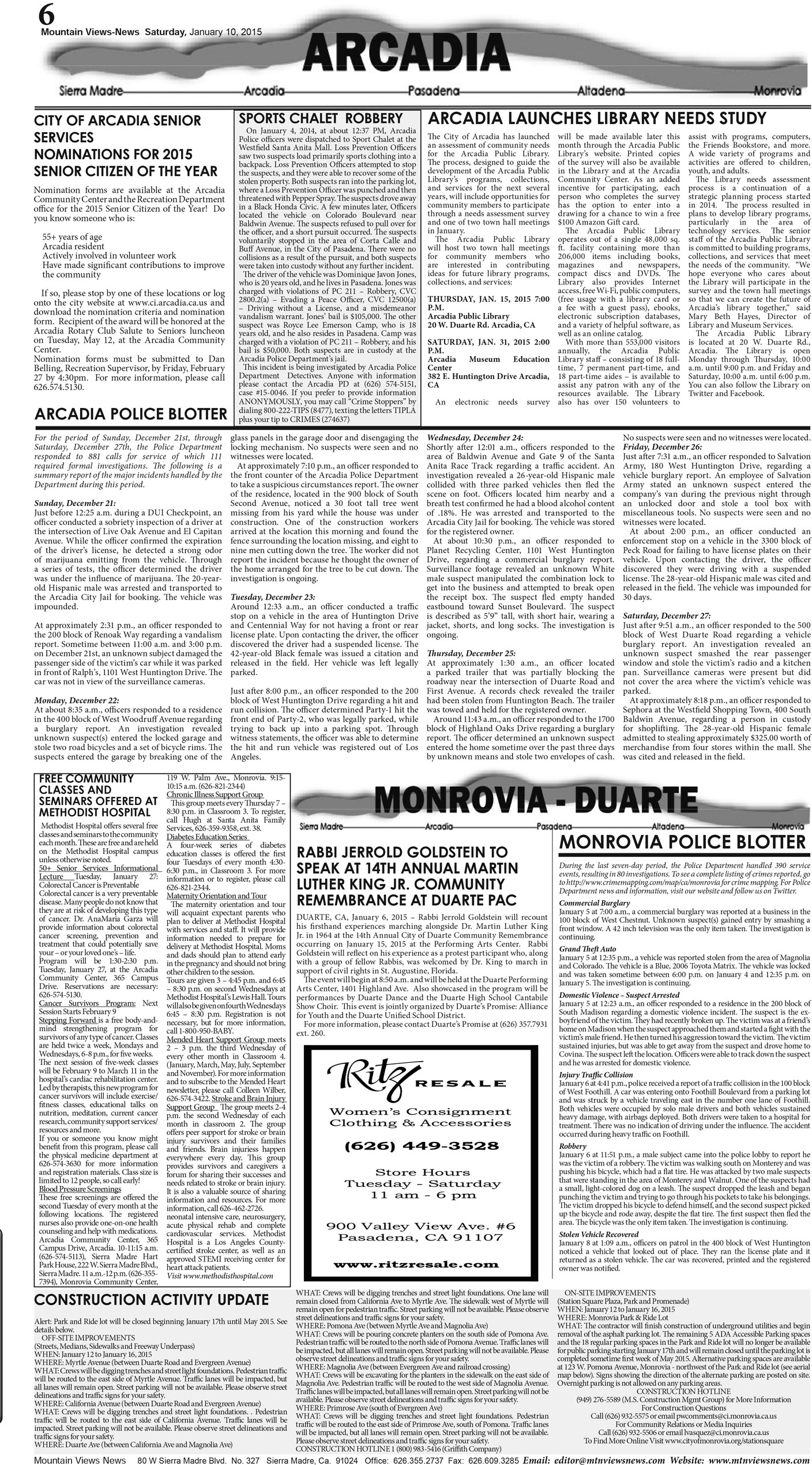 MVNews this week:  Page 6