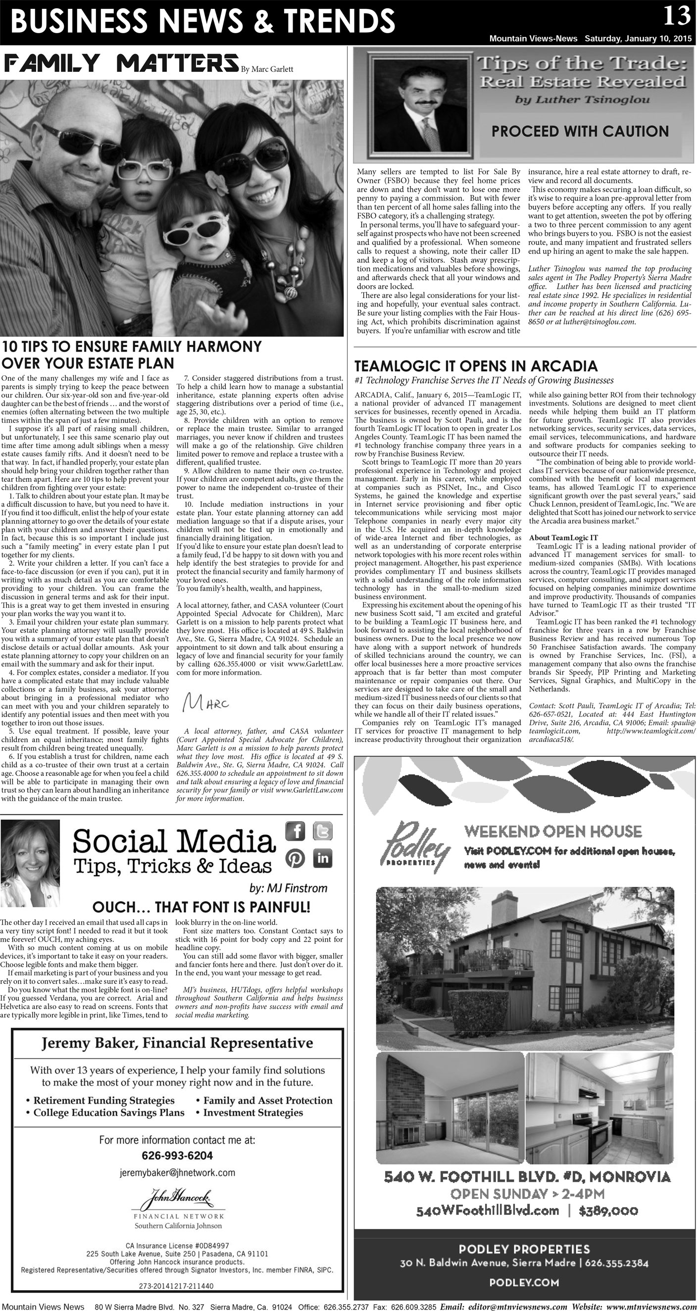 MVNews this week:  Page 13