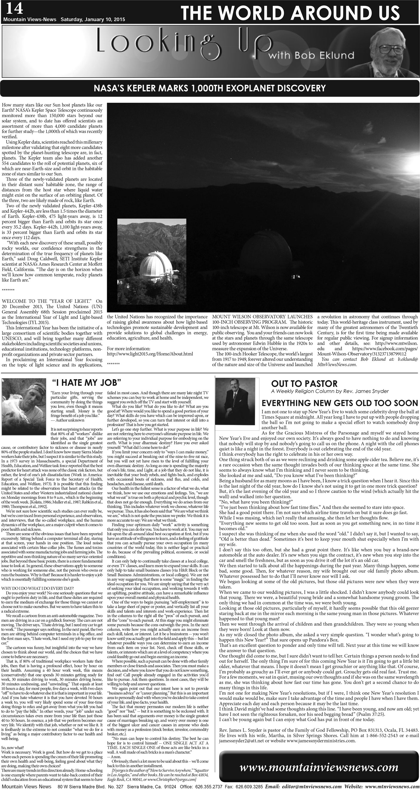 MVNews this week:  Page 14