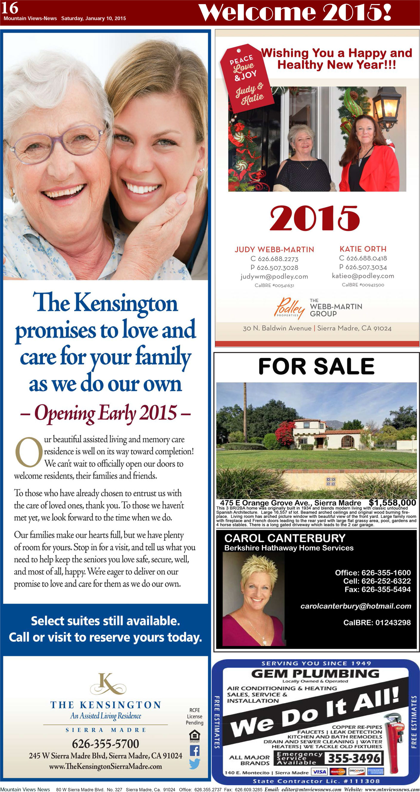 MVNews this week:  Page 16