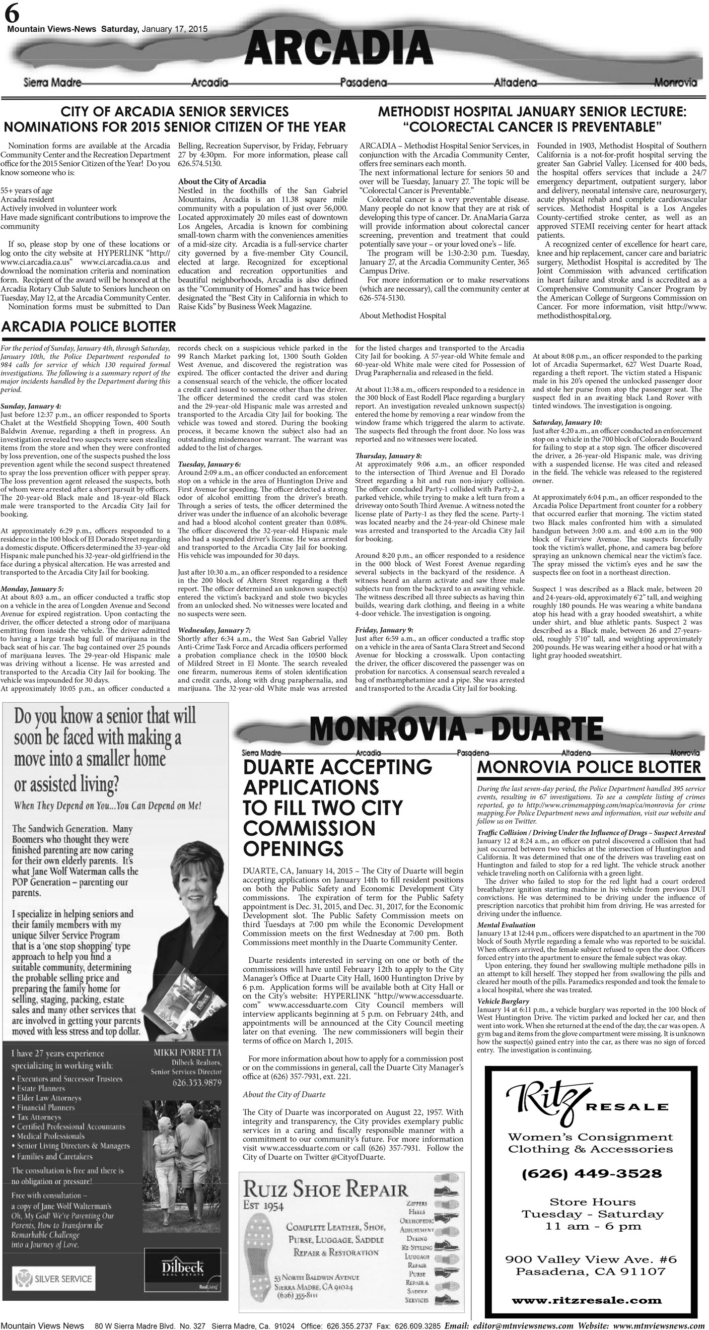 MVNews this week:  Page 6