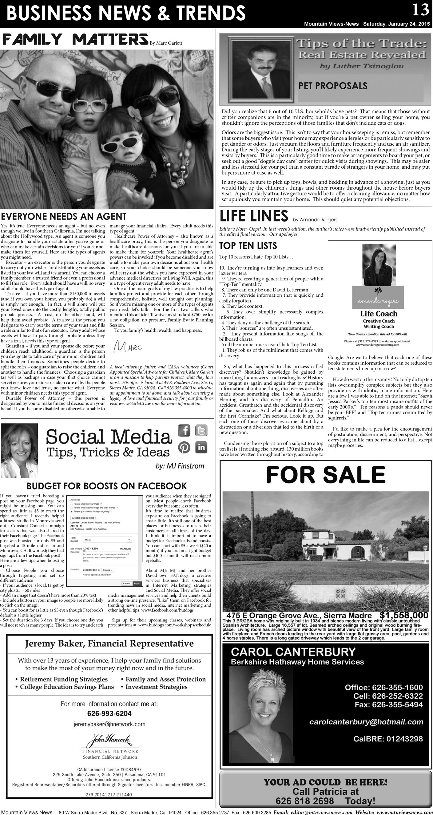 MVNews this week:  Page 13