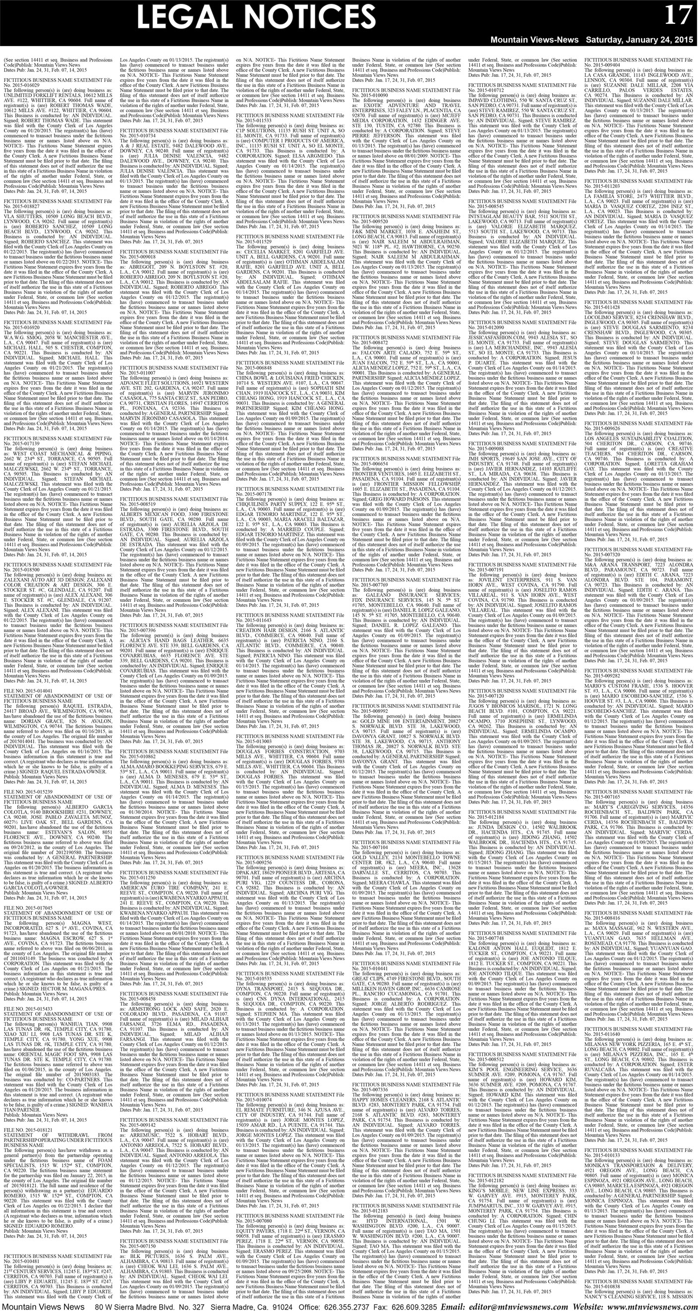 MVNews this week:  Page 17