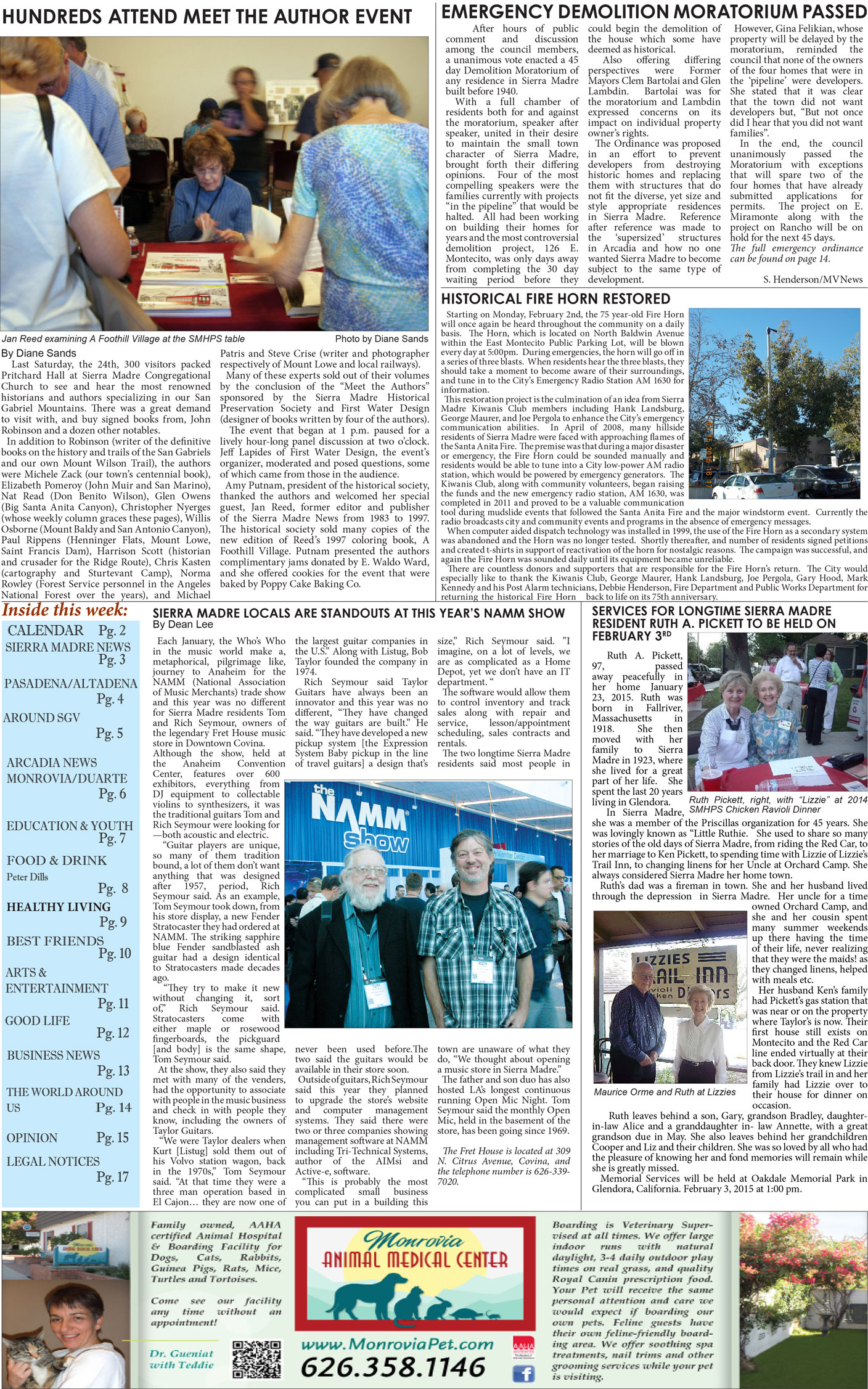 MVNews this week:  Page 1