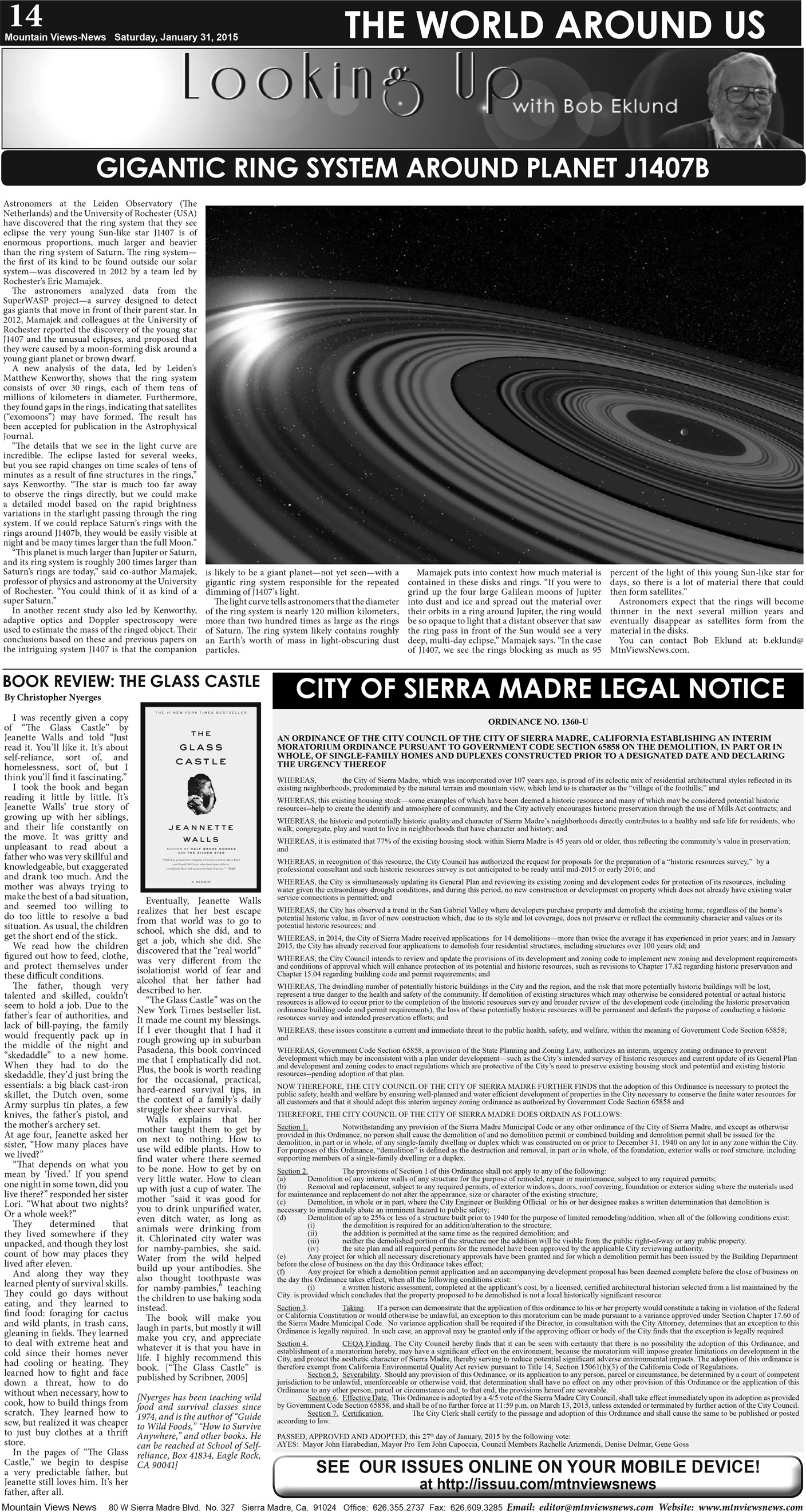 MVNews this week:  Page 14