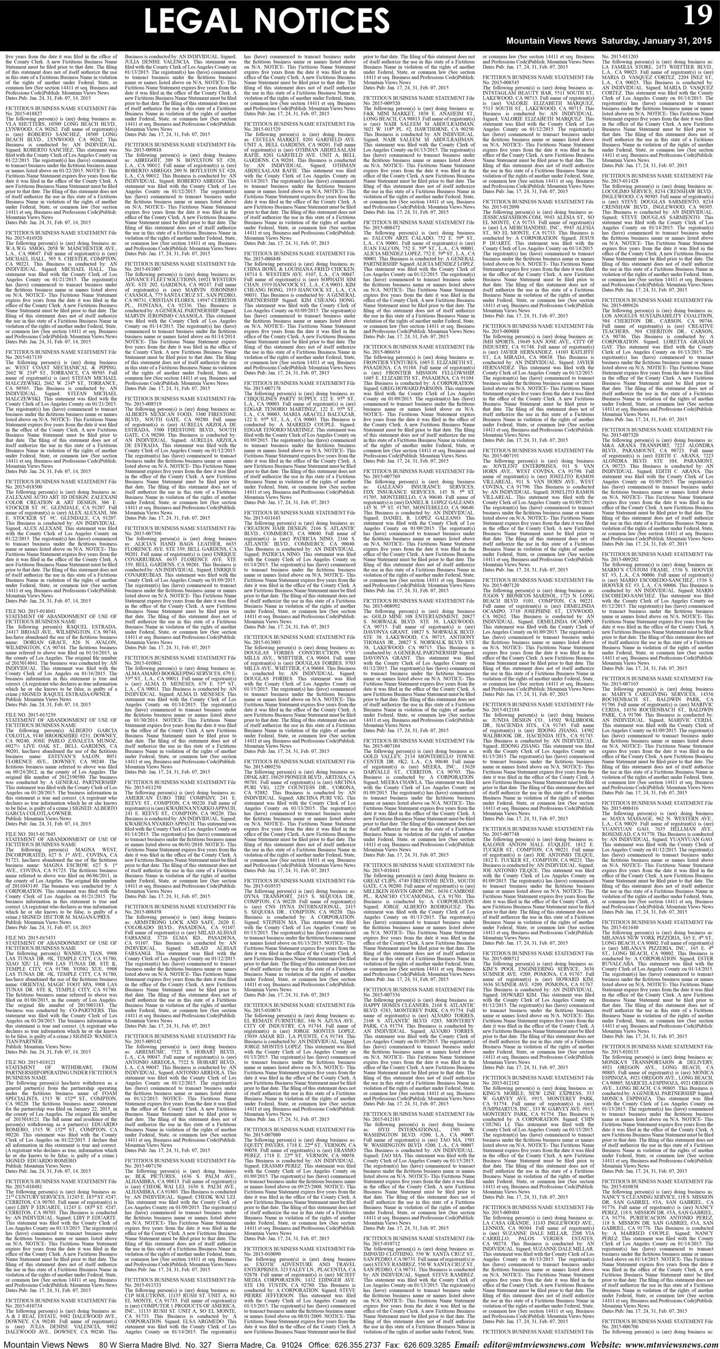 MVNews this week:  Page 19