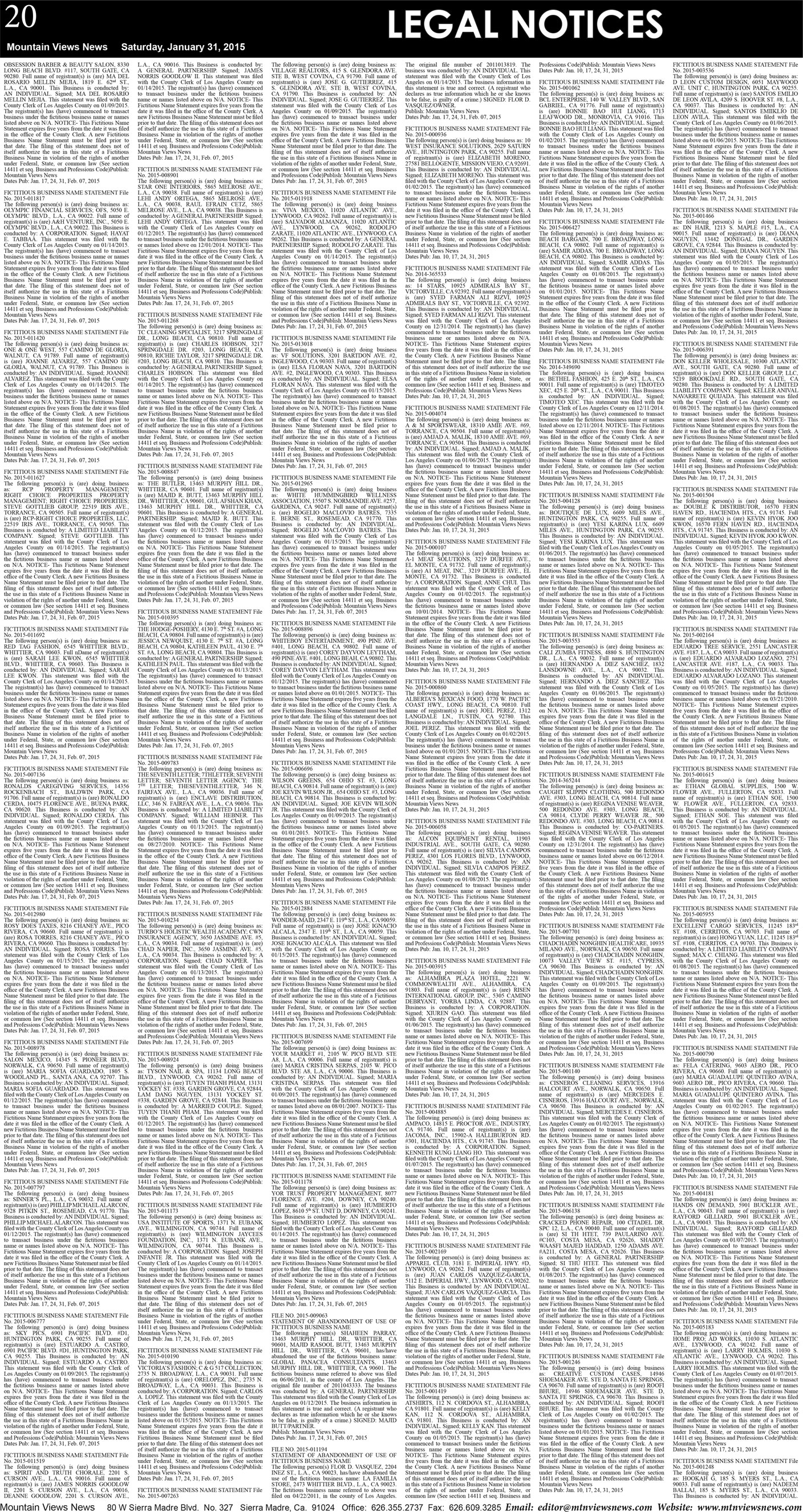 MVNews this week:  Page 20