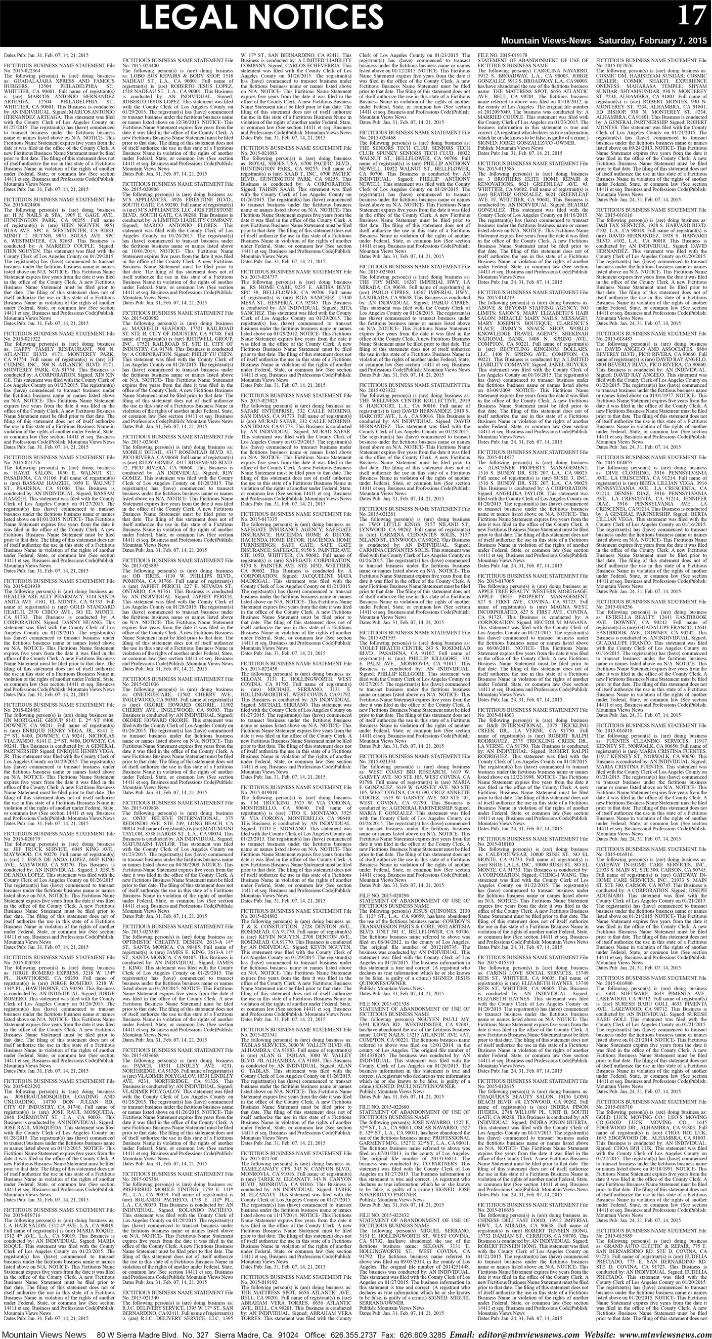 MVNews this week:  Page 17