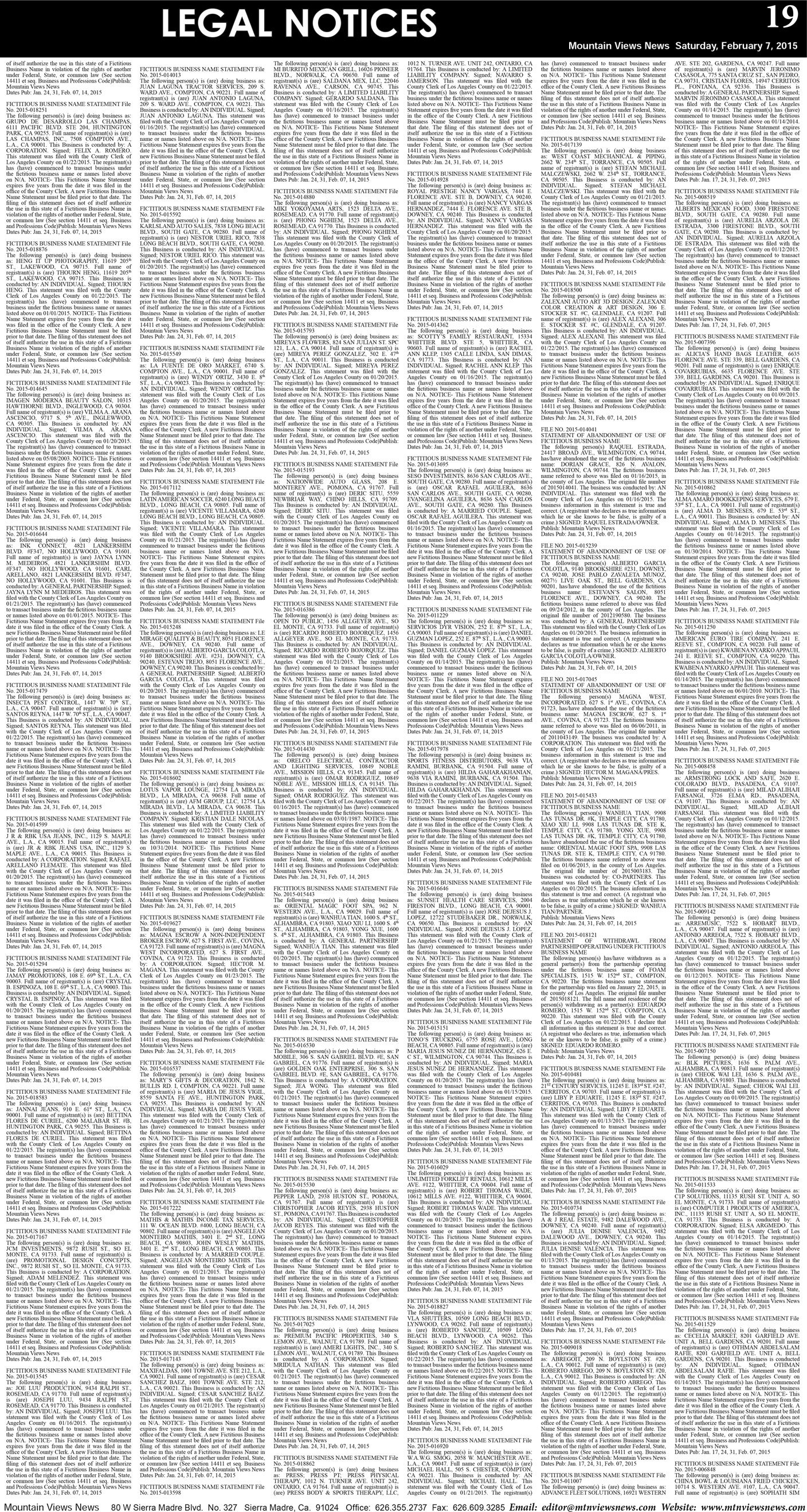 MVNews this week:  Page 19