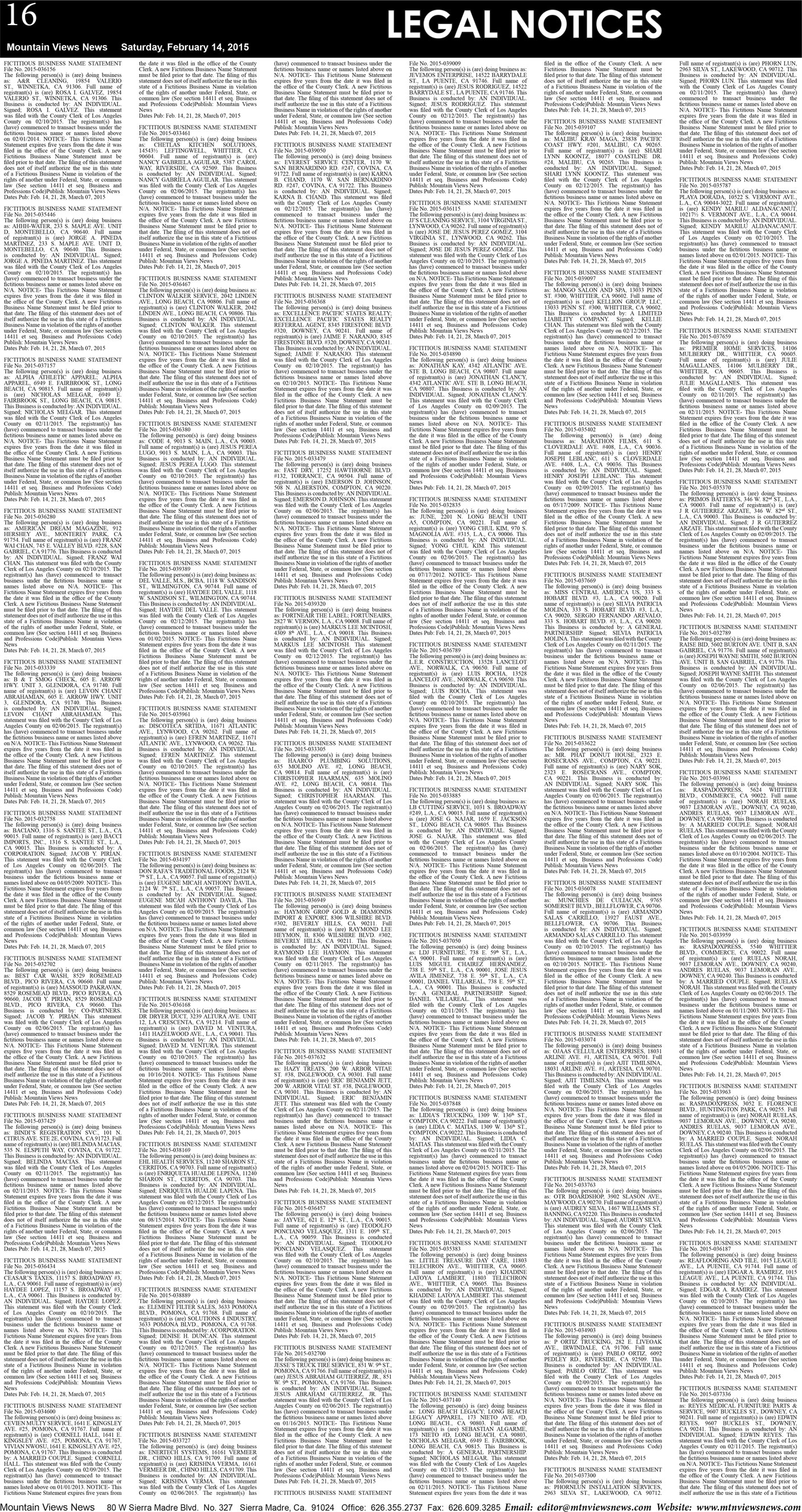 MVNews this week:  Page 16