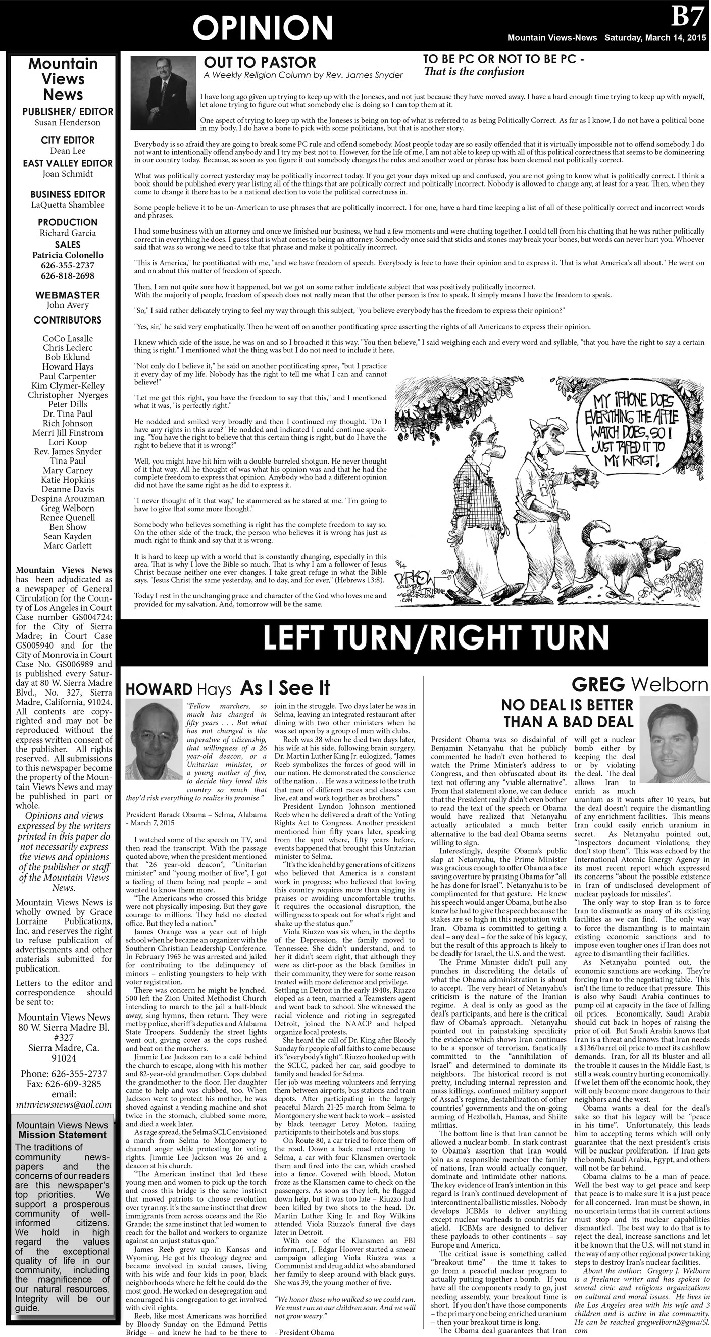 MVNews this week:  Page B:7